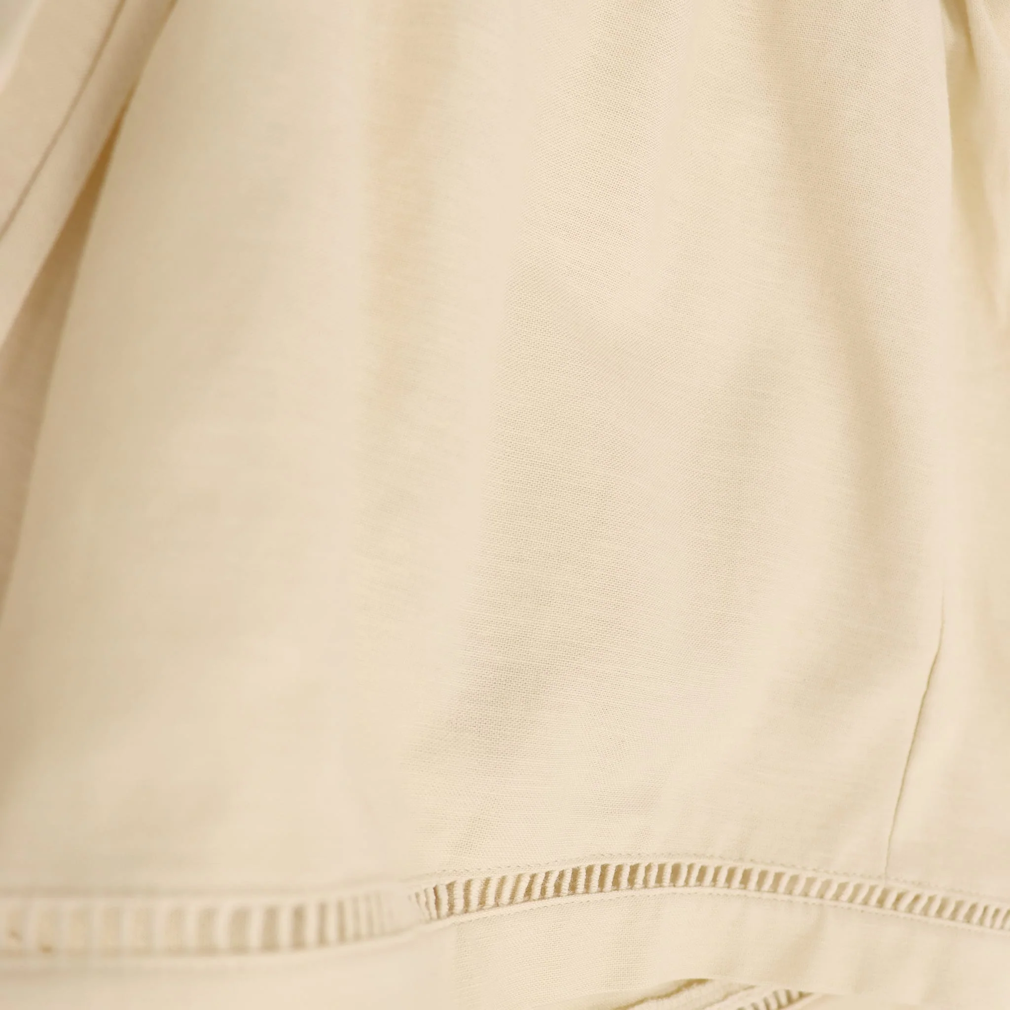 Short Maternité Lin Beige - Image 5