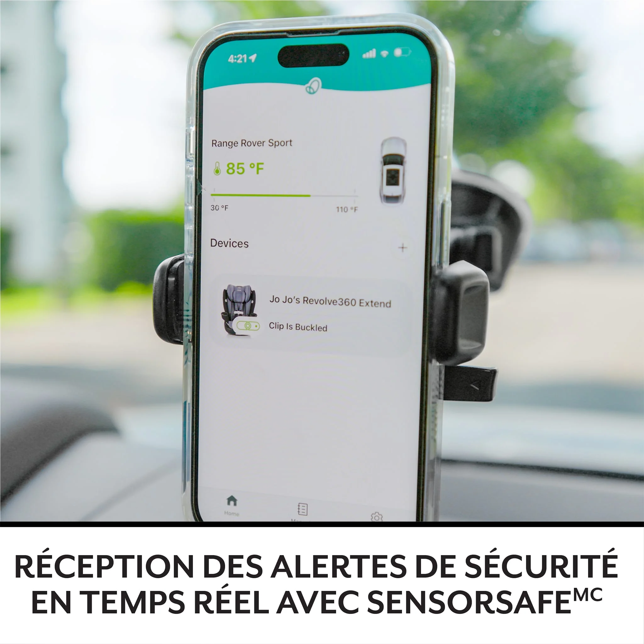 Siège d'Auto Pivotant Evenflo® Gold Revolve360™ Extend - Moonstone - Image 15