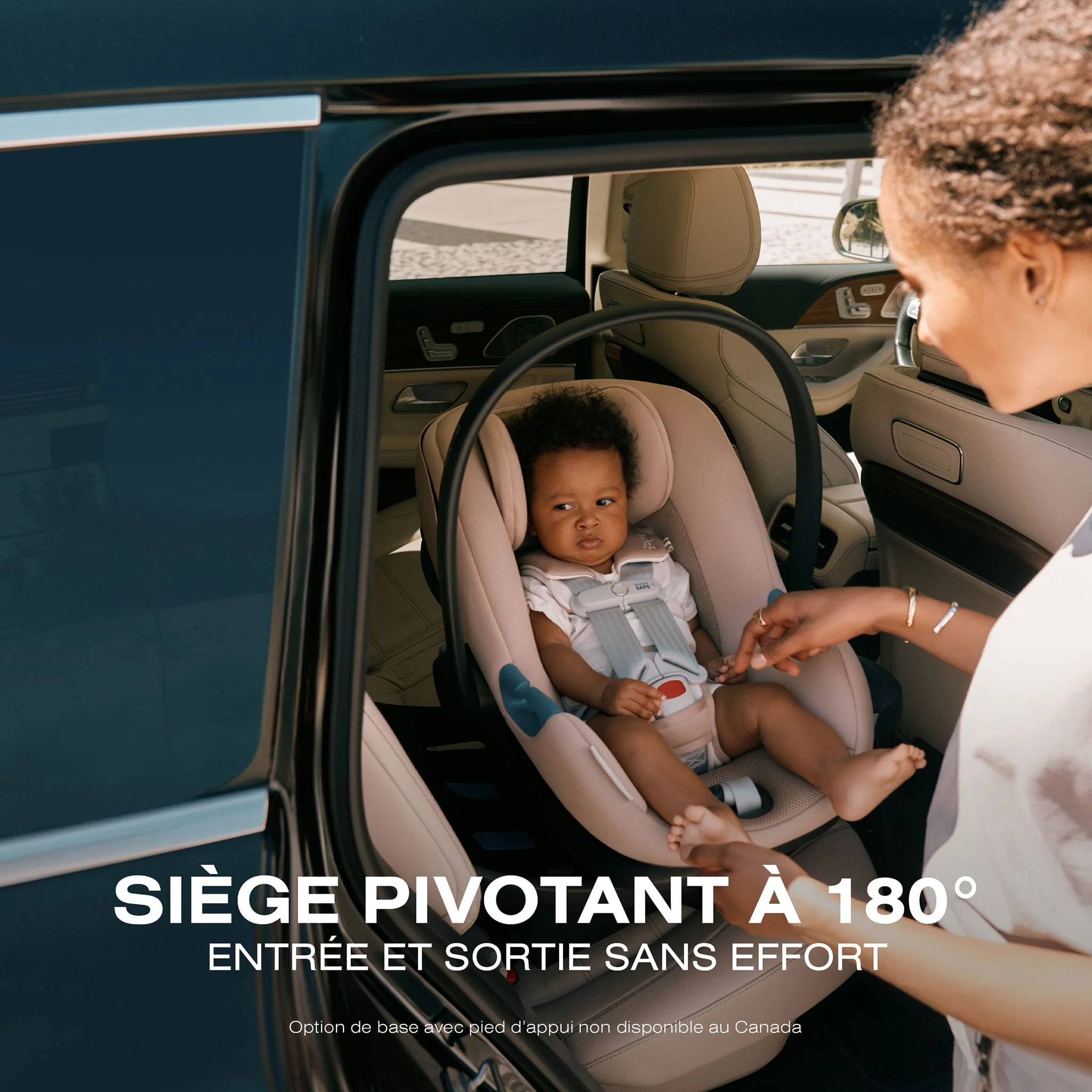 SiĂšge Auto Rotatif Aton G Swivel - Amande - Image 2