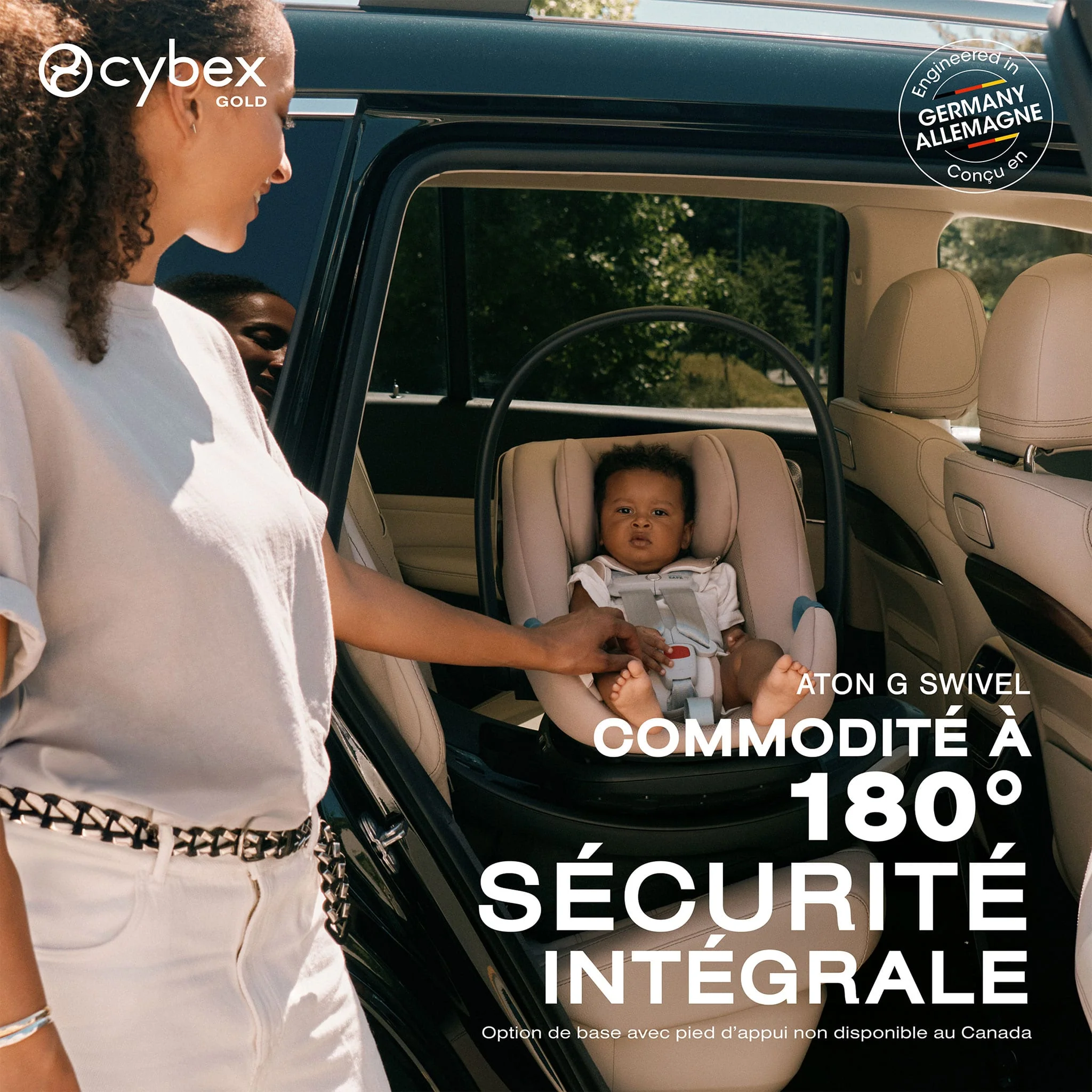 SiĂšge Auto Rotatif Aton G Swivel - Amande - Image 4