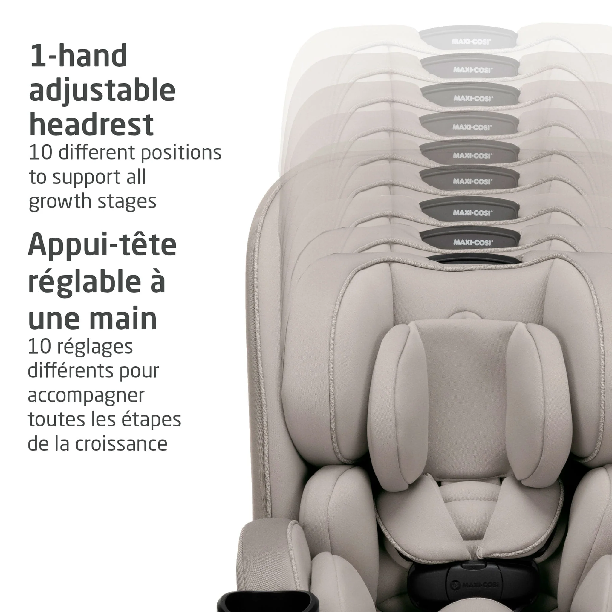 Siège d'Auto Kani 4-en-1 - Oyster Shell - Image 10