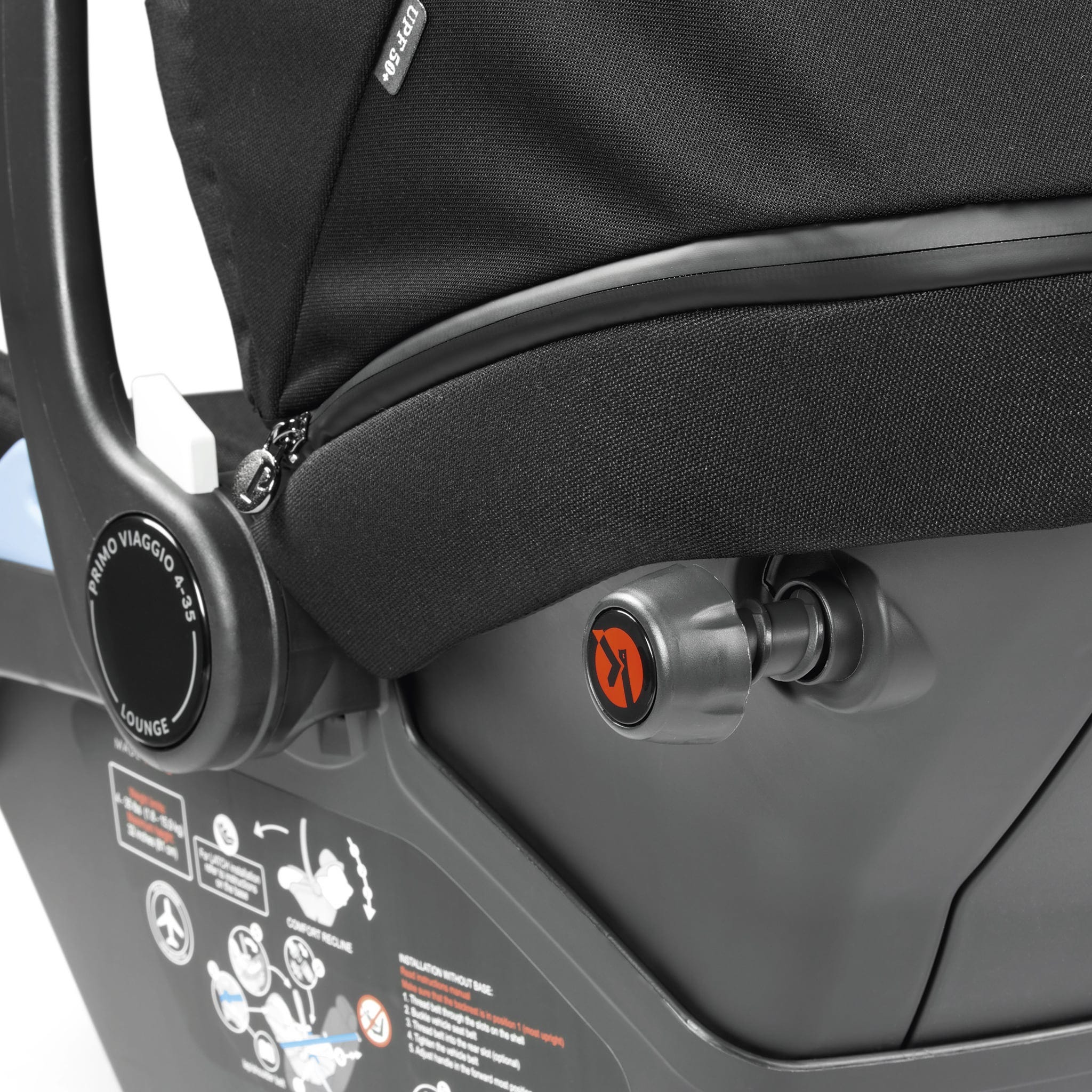 Siège d'Auto Primo Viaggio Lounge 4-35lb - Noir - Image 12