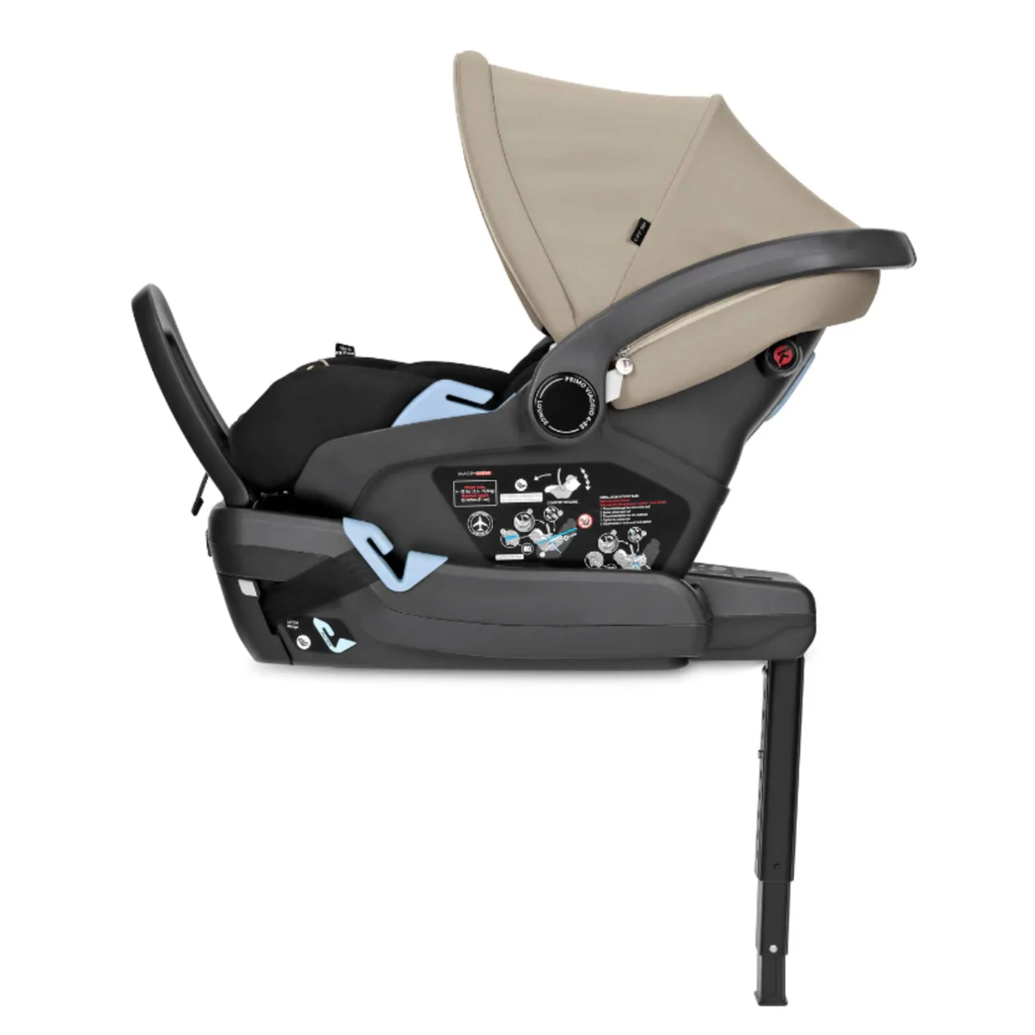 Siège d'Auto Primo Viaggio Lounge 4-35lb - Vanille - Image 4