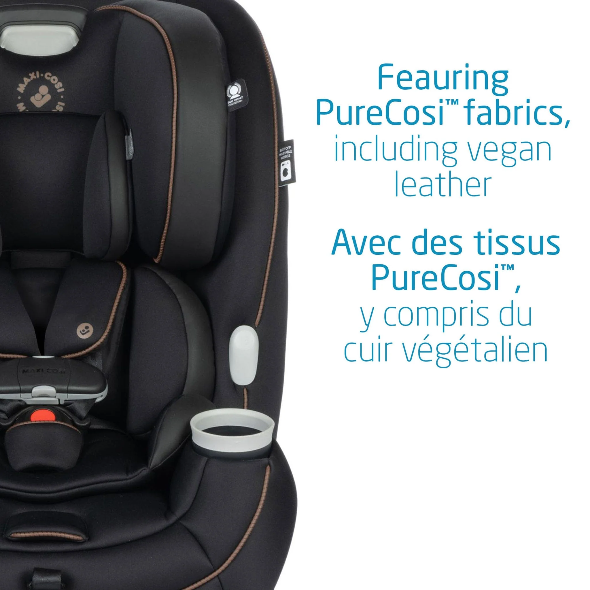 Siège d'Auto Pria All-in-one 4-100lb - Designer Noir - Image 4
