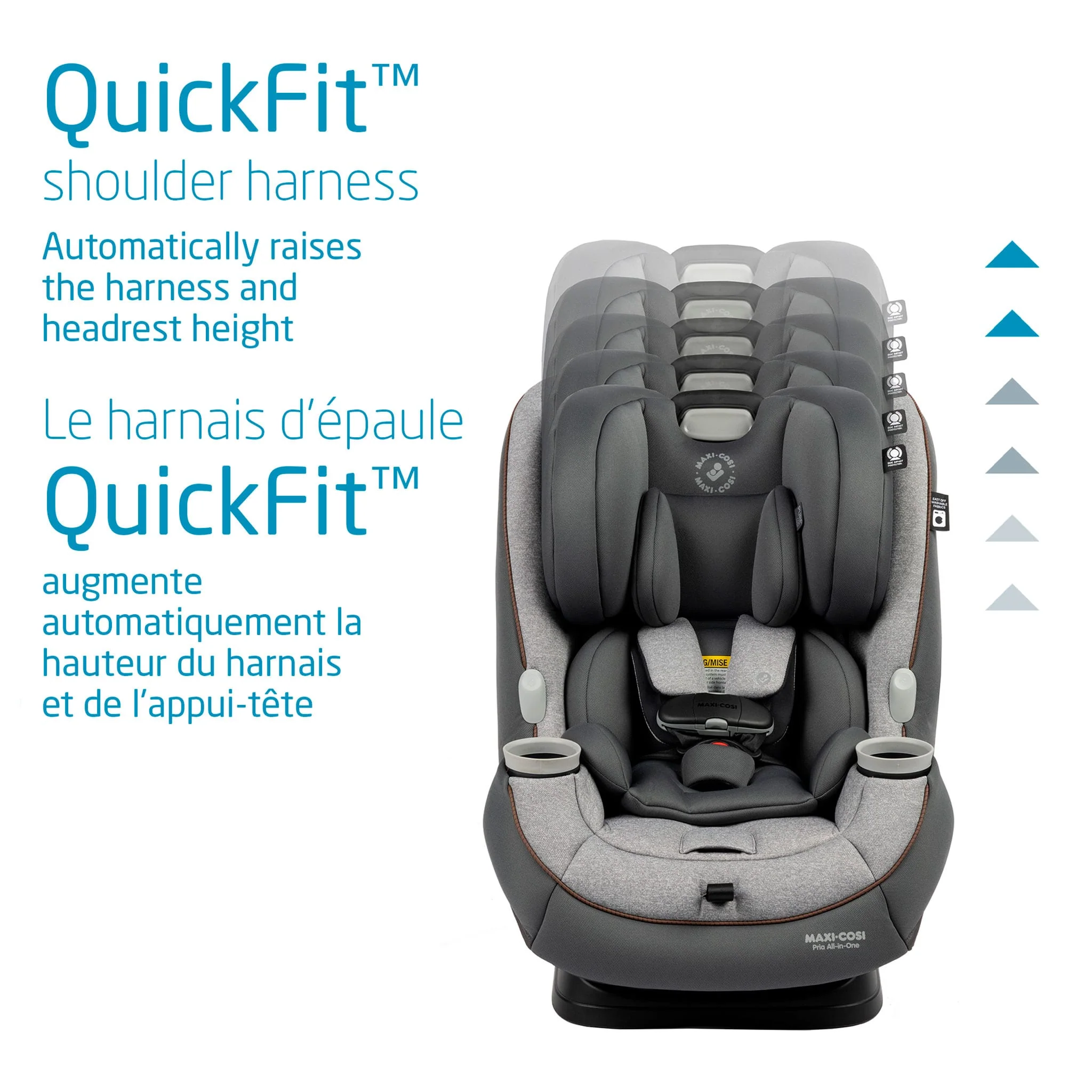 Siège d'Auto Pria All-in-one 4-100lb - Urban Wonder - Image 9