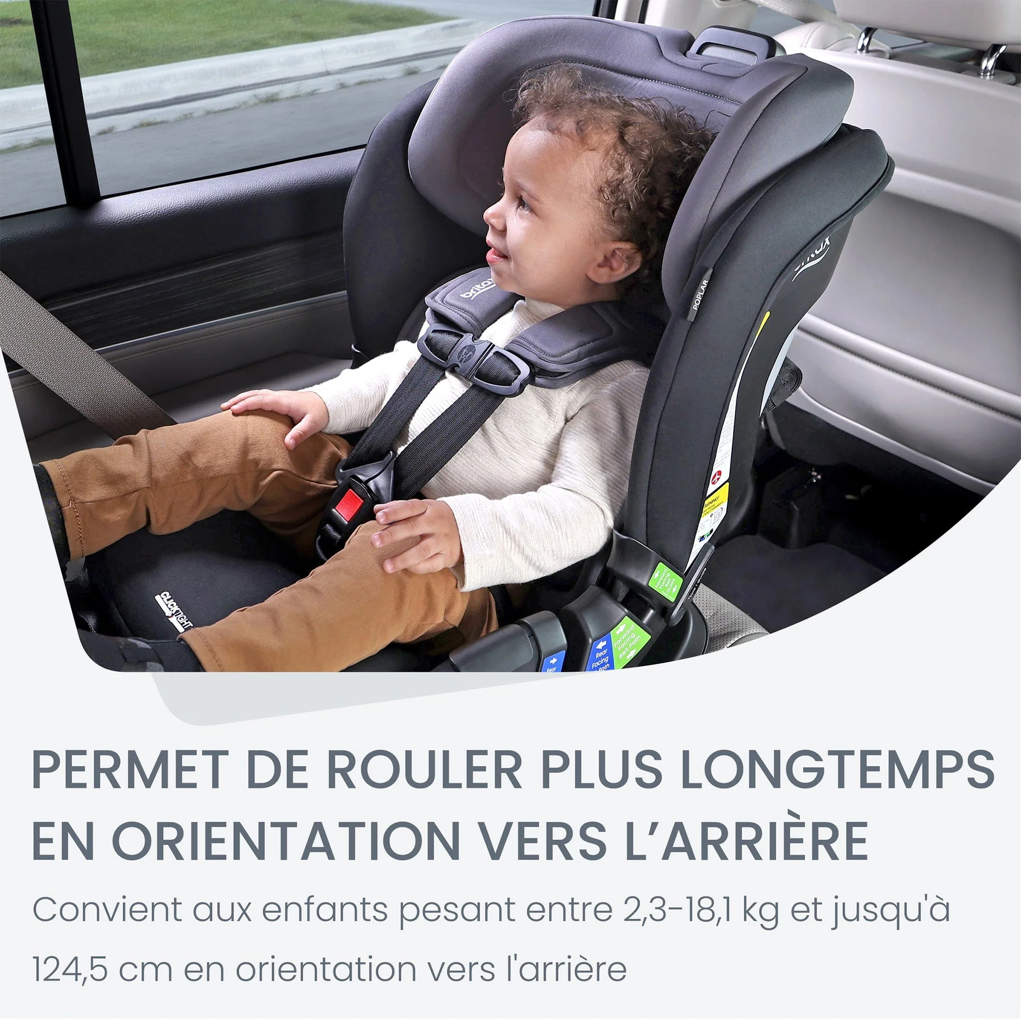 Siège d'Auto 5-65lb Poplar™ - Onyx - Image 6
