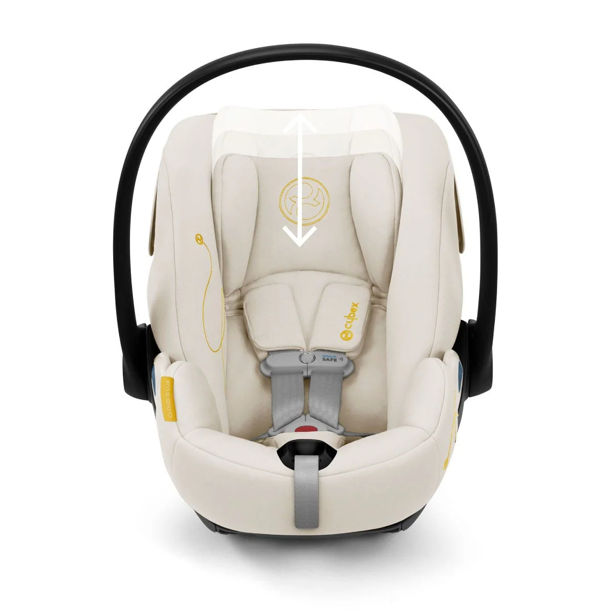 Siège d’Auto Cloud G Lux 4-35lb - Seashell Beige - Image 3