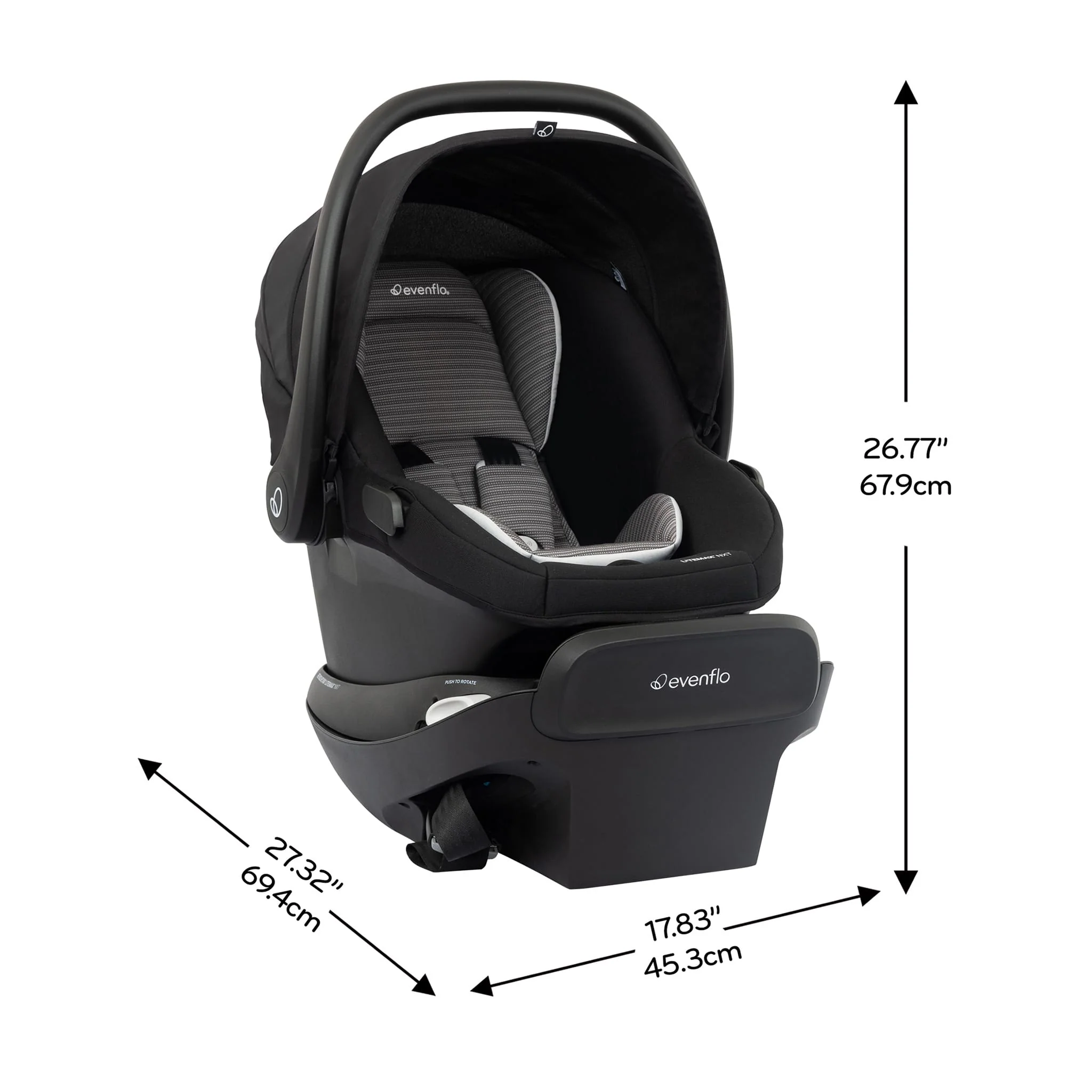 Siège d'auto Revolve180 LM NXT avec SensorSafe® - Cinder Gray - Image 6
