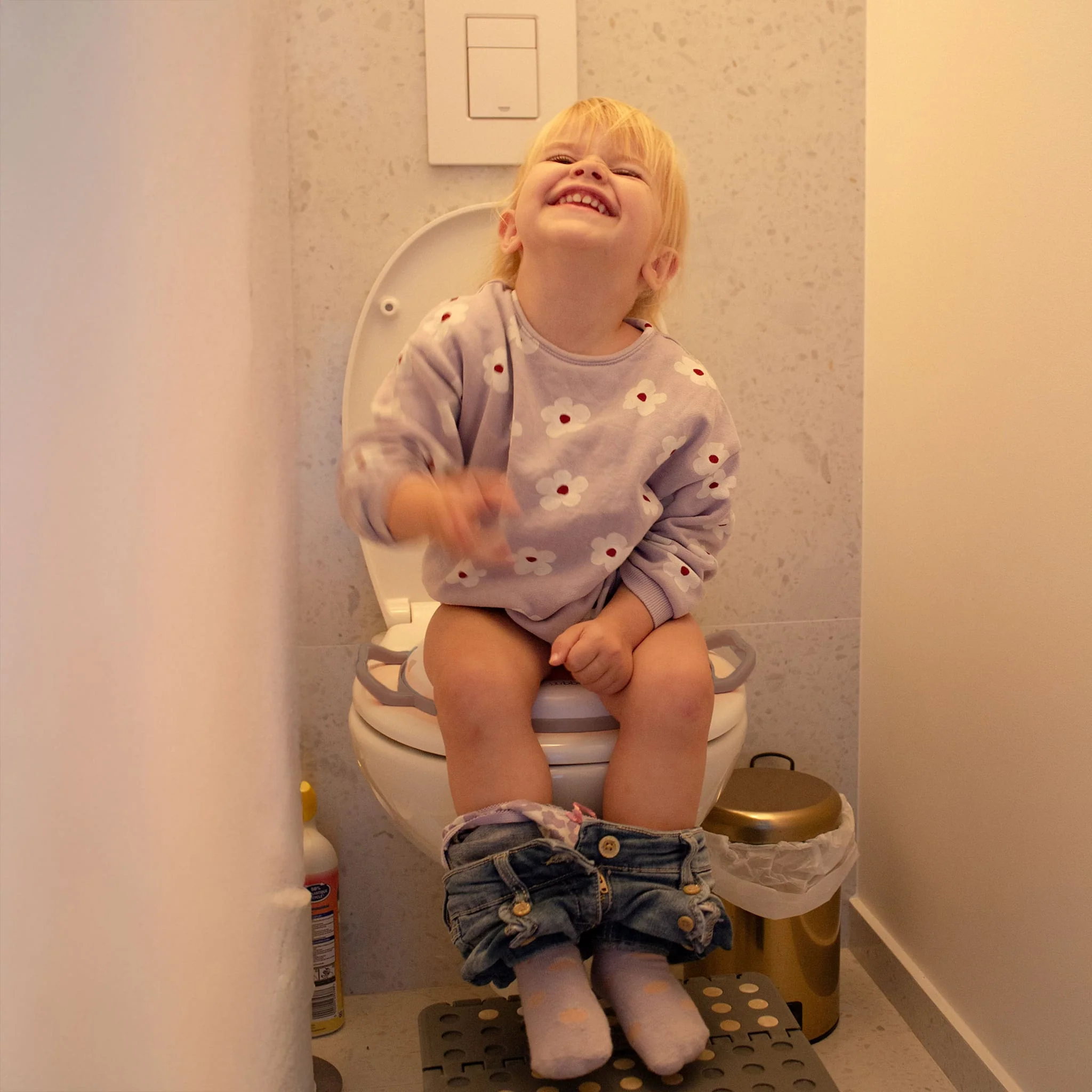 Siège de Toilette Pöti - Sable - Image 2