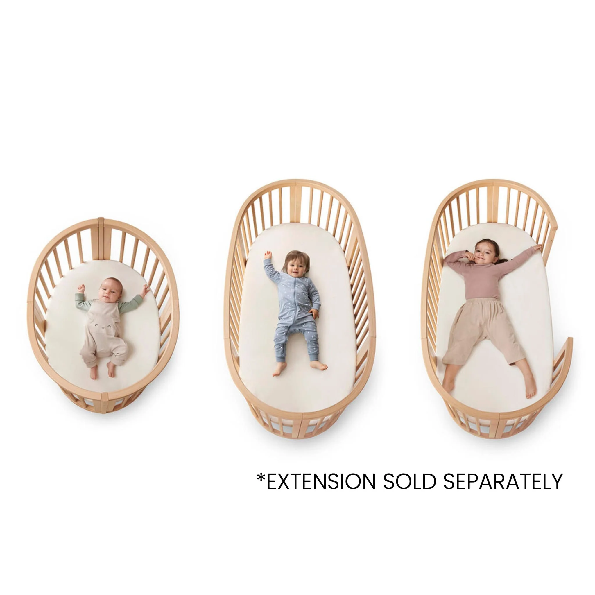 Mini Couchette Stokke® Sleepi™ V3 avec Matelas - Blanc - Image 10