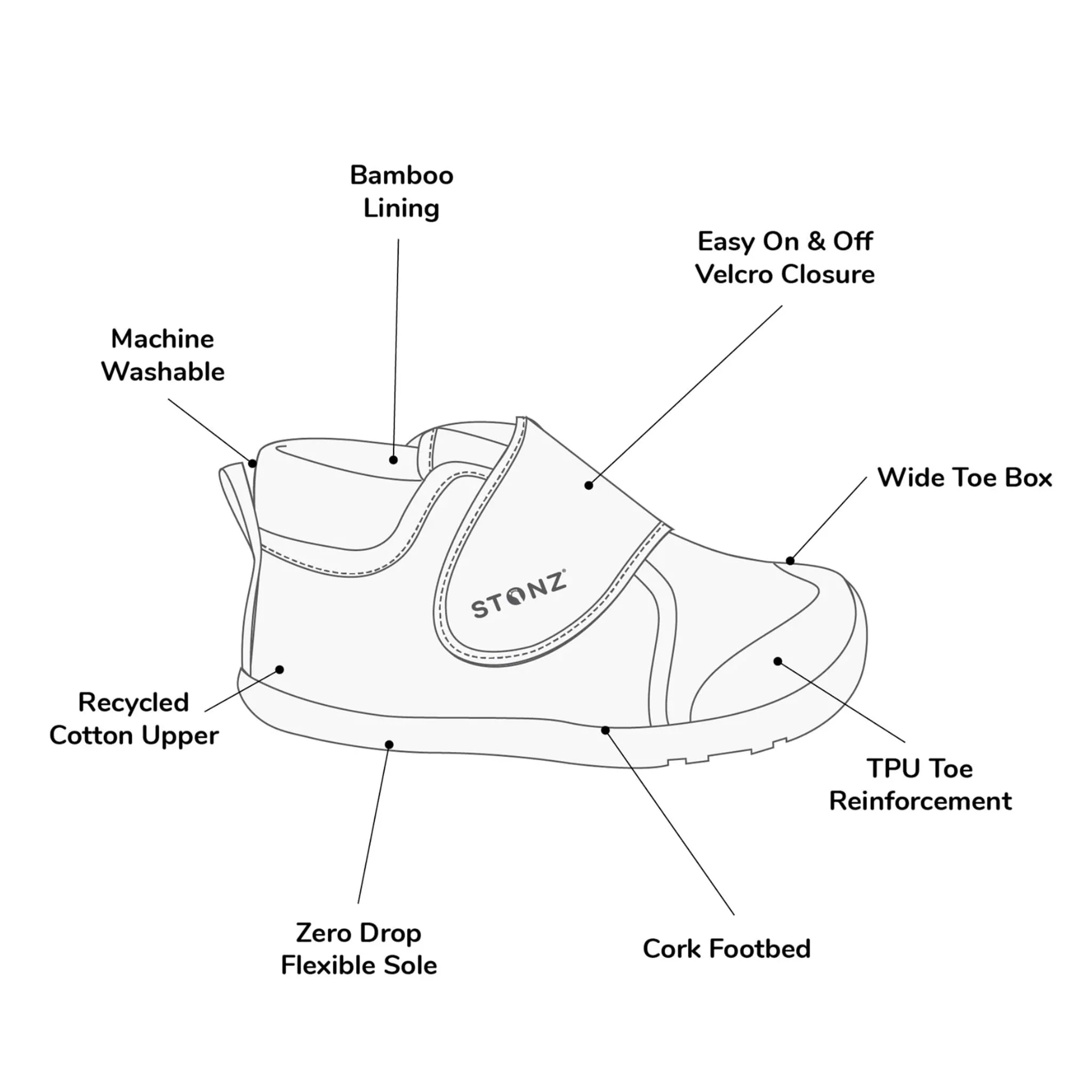 Soulier Cruiser™ Naturel Pointures 4-7 - Image 2