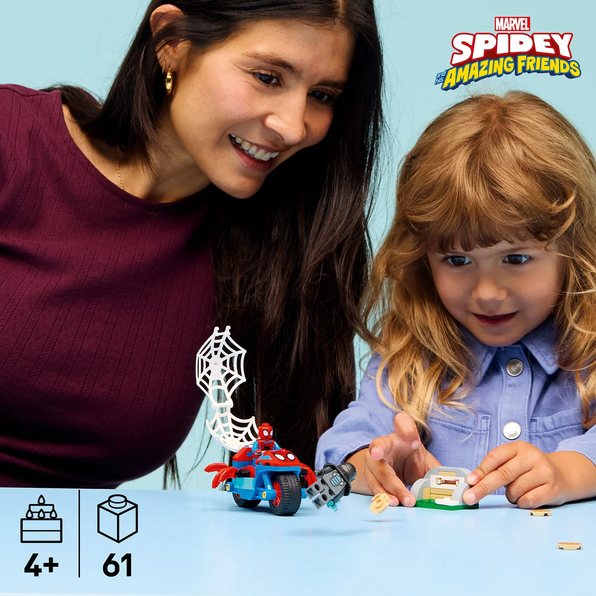 LEGO® ǀ Marvel Spidey et ses incroyables amis Spider-Man sur sa moto contre Rhino - Image 2