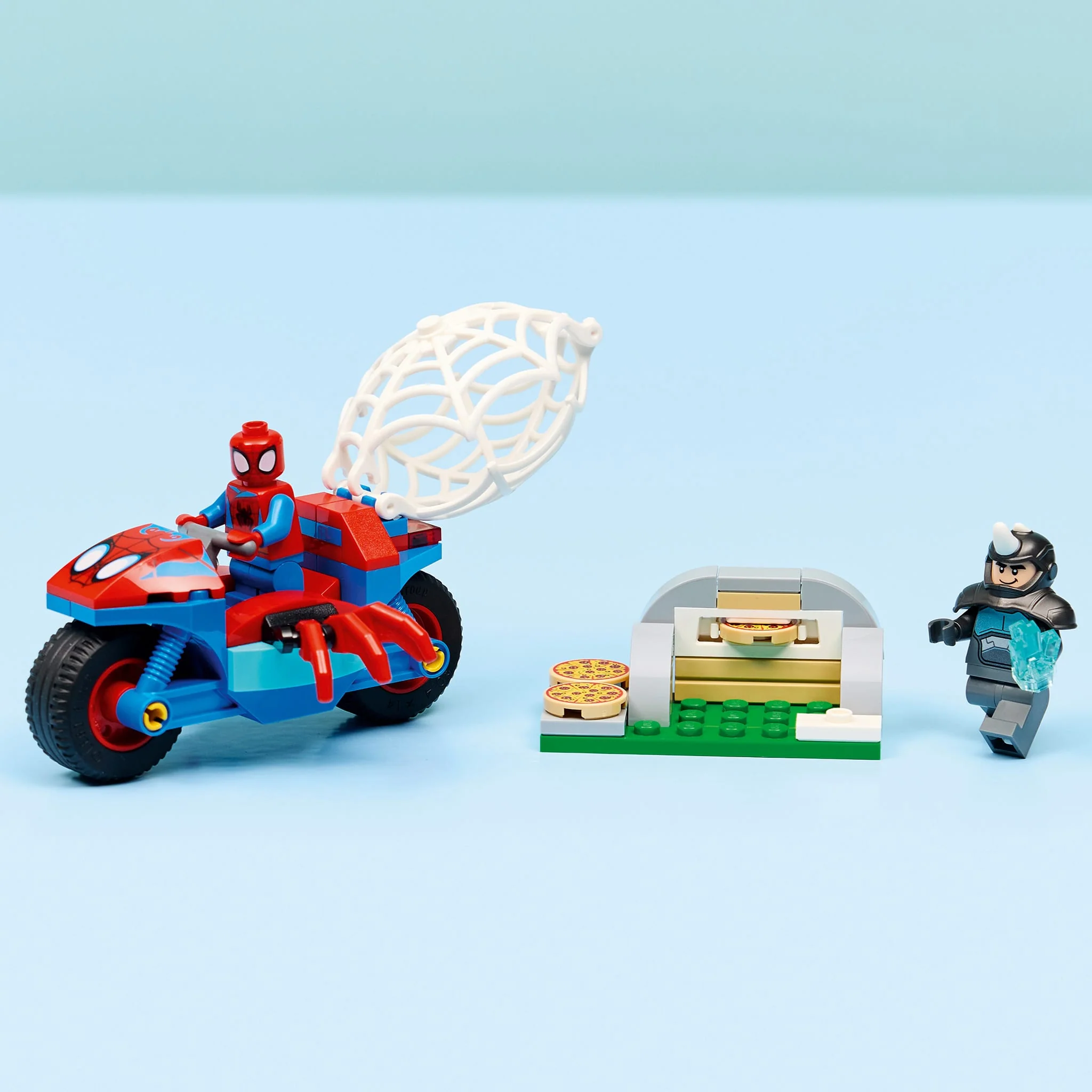 LEGO® ǀ Marvel Spidey et ses incroyables amis Spider-Man sur sa moto contre Rhino - Image 4
