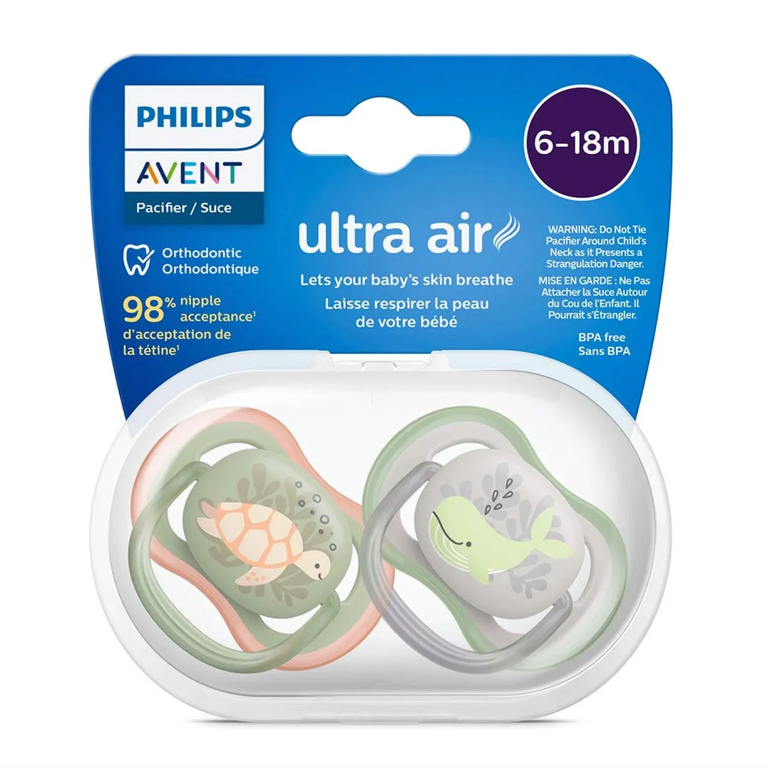 Suce Ultra Air 6-18 mois Tortue Orange / Baleine Verte (2) - Image 4
