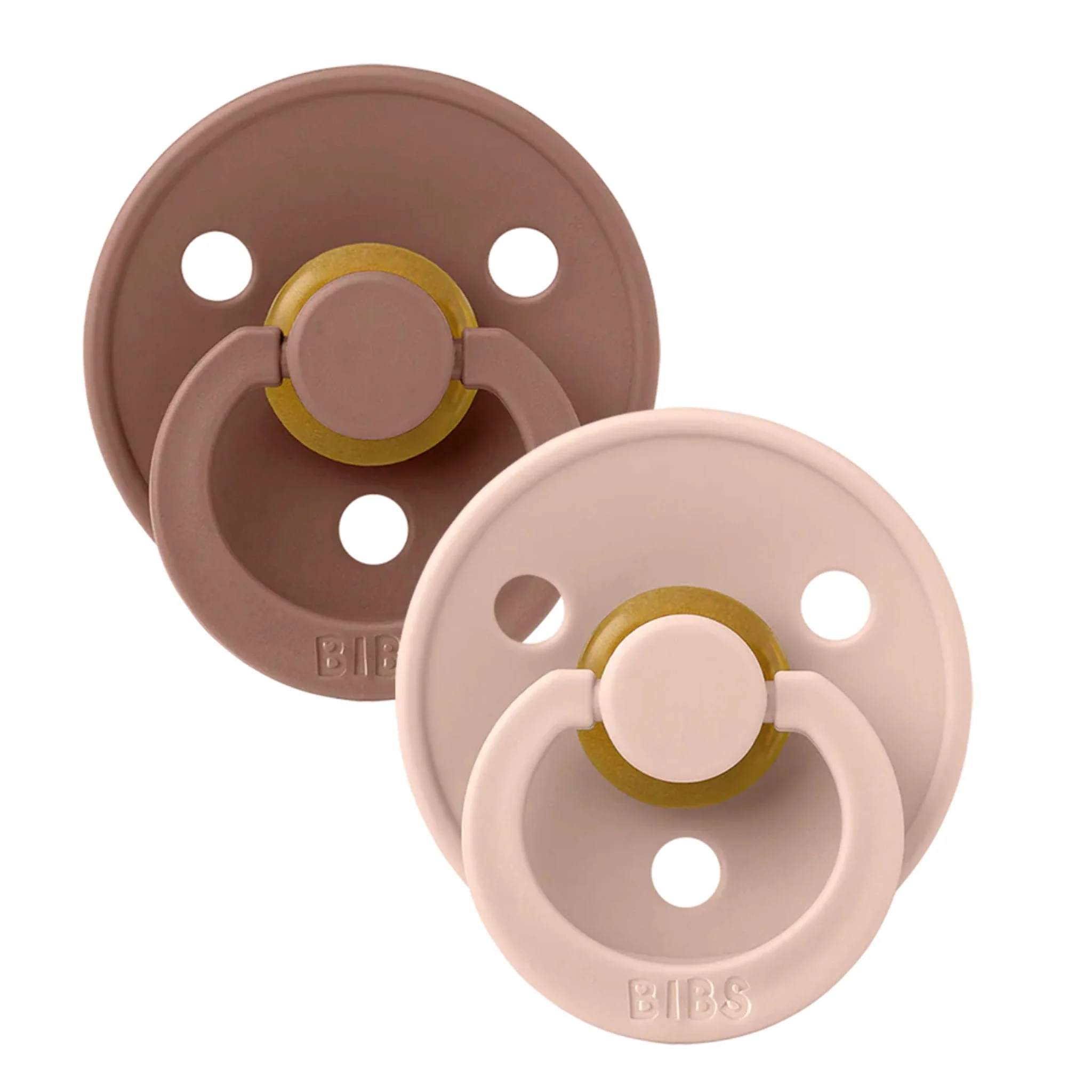 Suce Bibs (2) 18-36mois - Woodchuck / Blush (Grandeur 3)