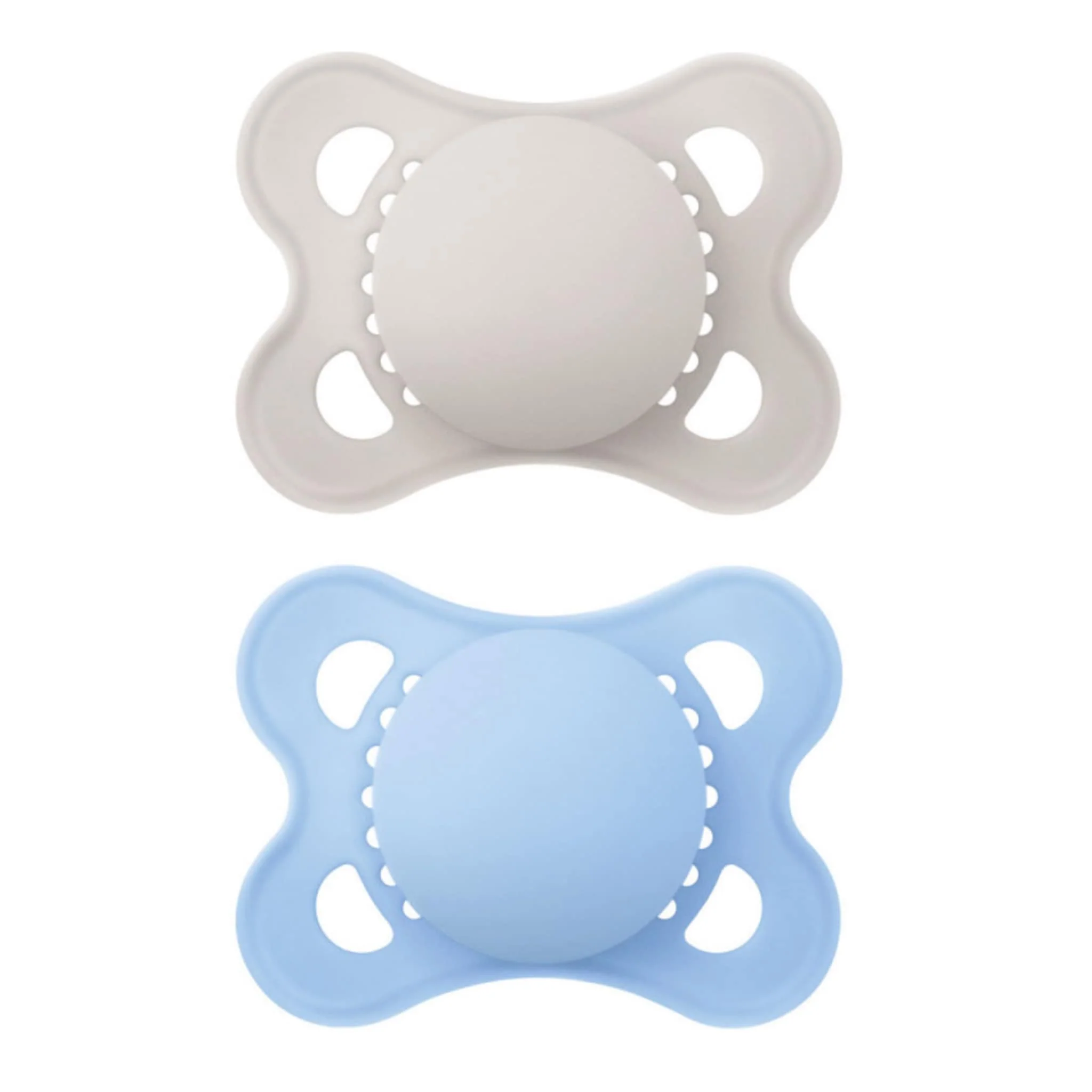 Suce Orthodontique (2) Matte 0-6mois Mam - Bleu
