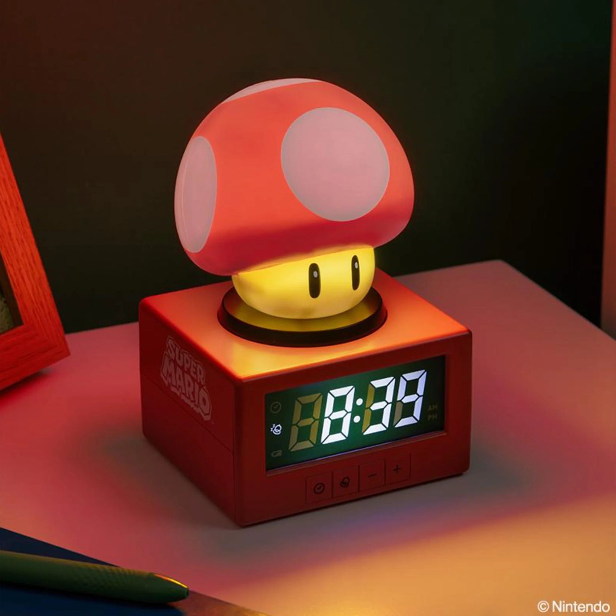 Réveil Lumineux Super Mario Champignon - Image 2