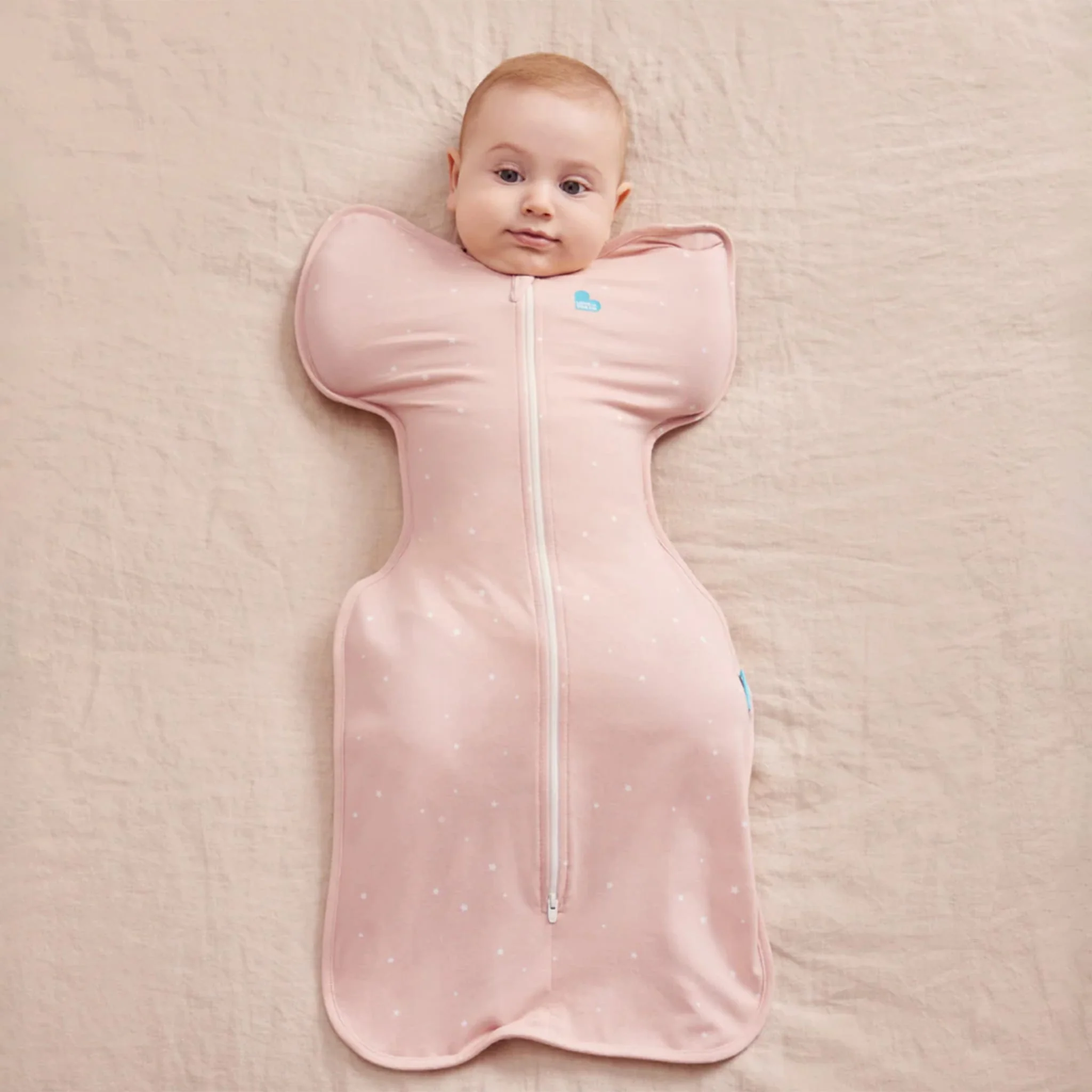 Swaddle Up Original Nouveau-Né 5-8.5lb - Rose Étoilé - Image 2