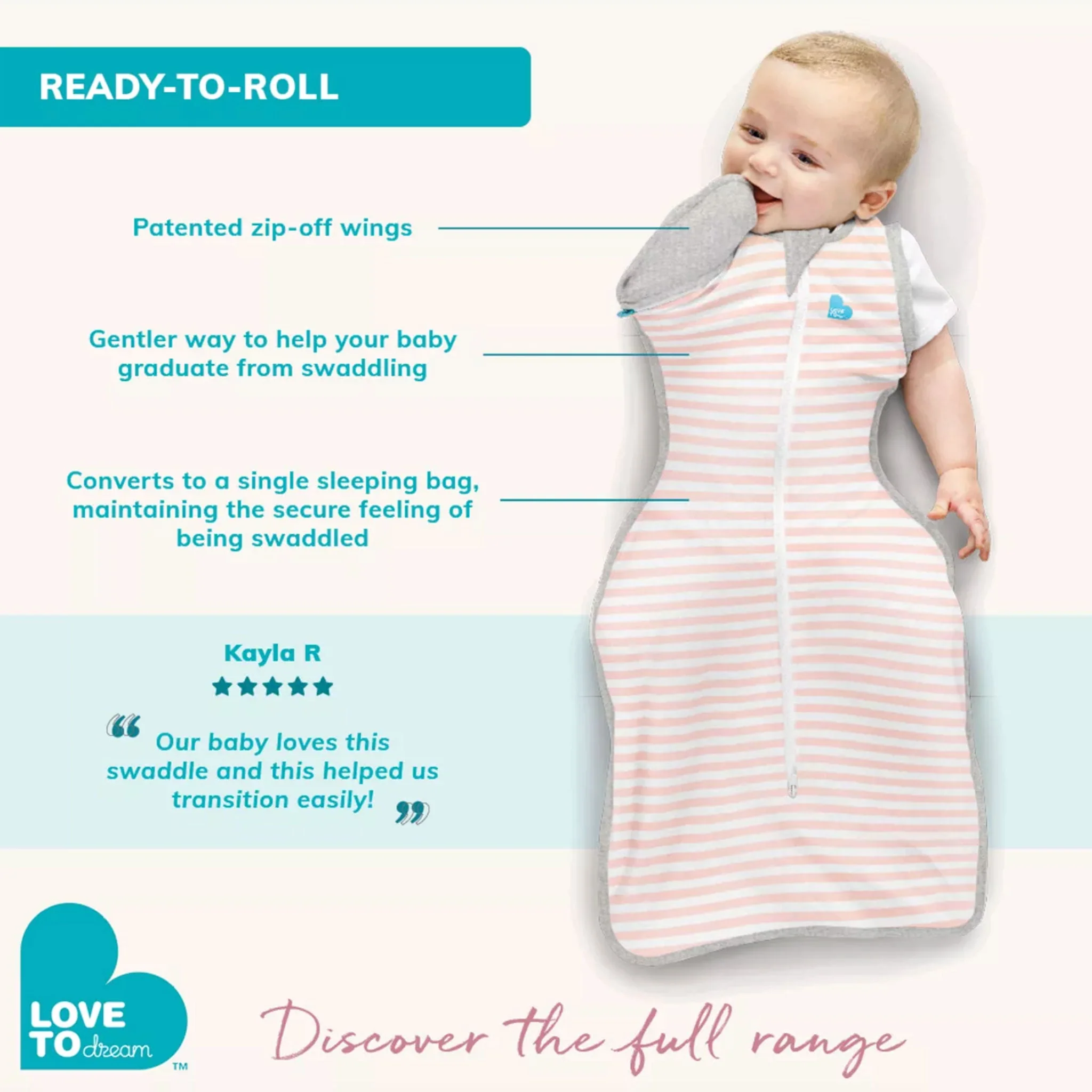 Swaddle Up Transition Médium 13-19lb - Original - Image 12