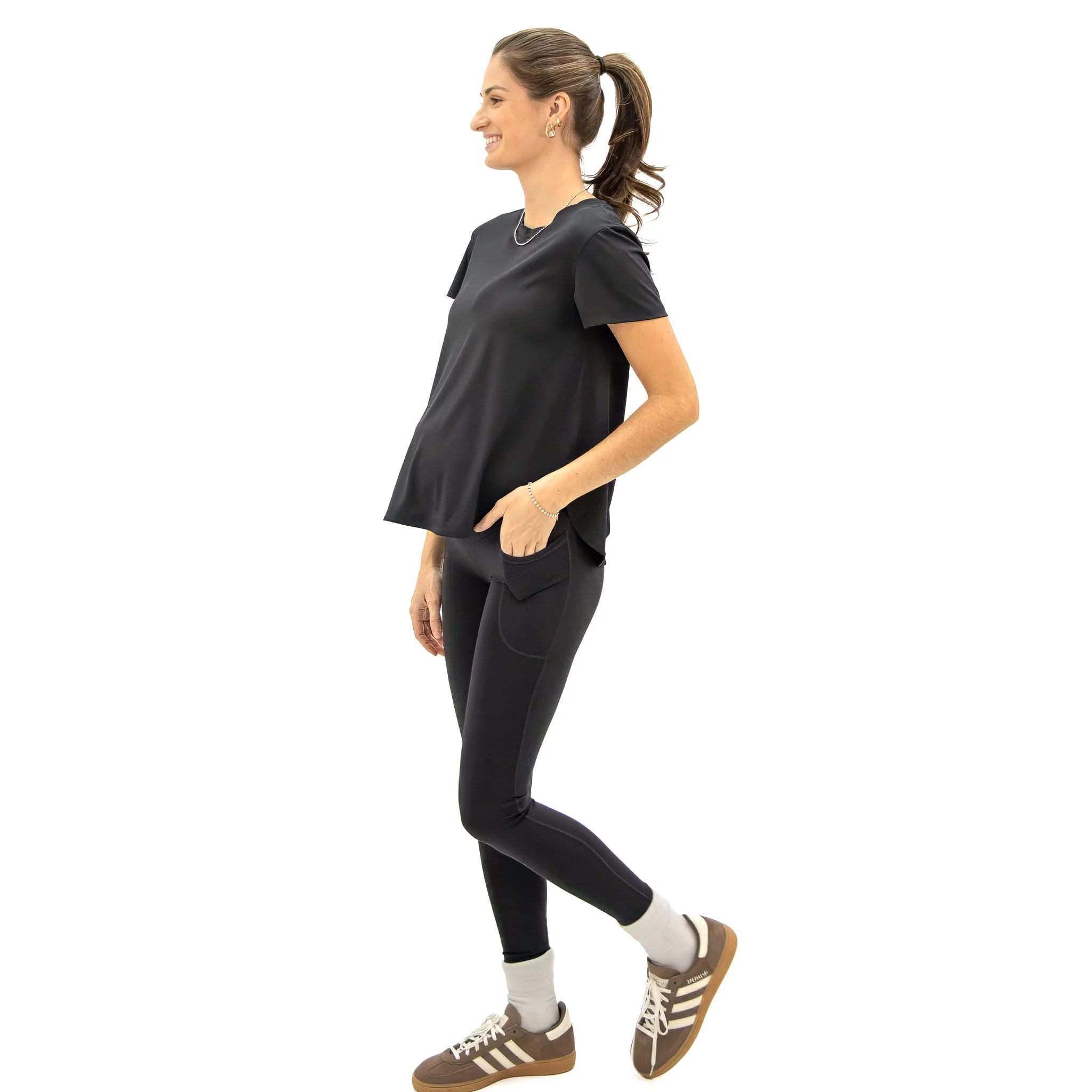 T-shirt Athlétique Noir - Image 7