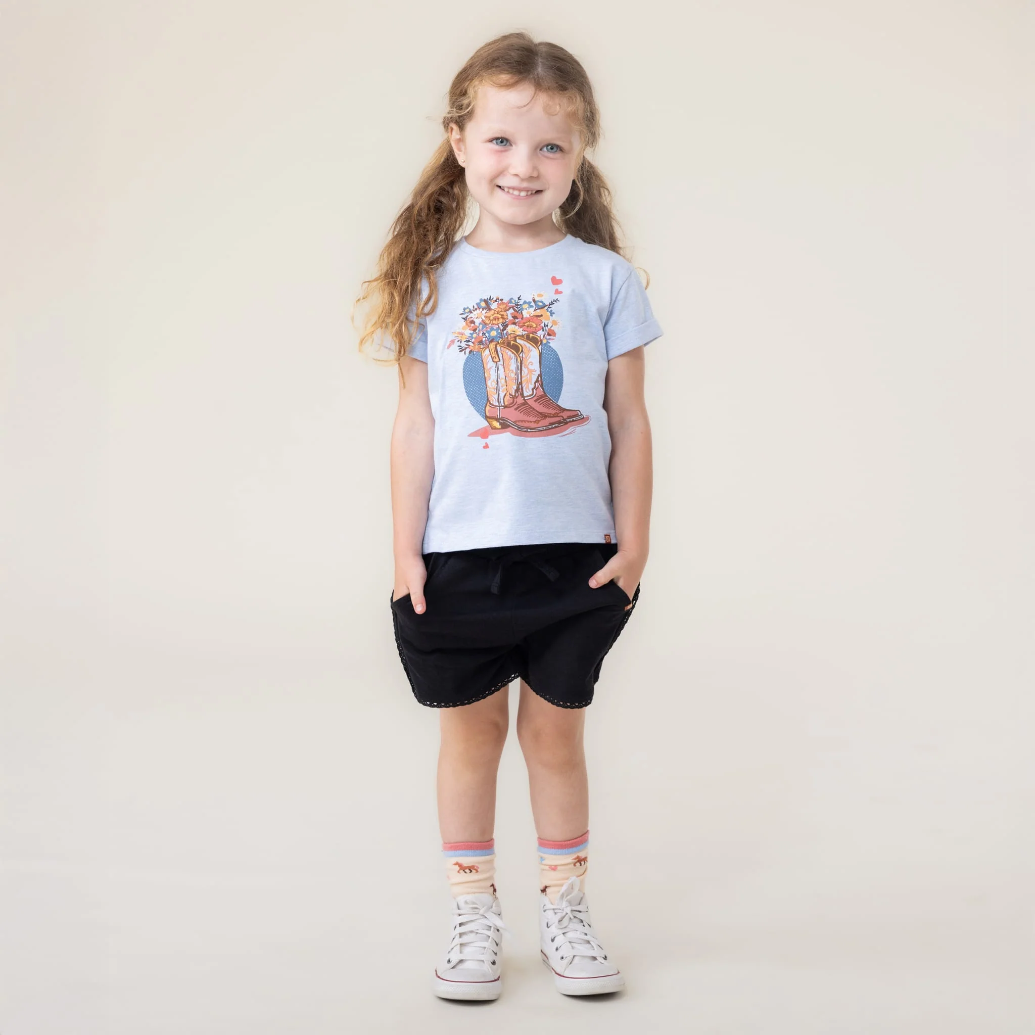 T-shirt Botte Cowgirl 2-12ans - Image 2