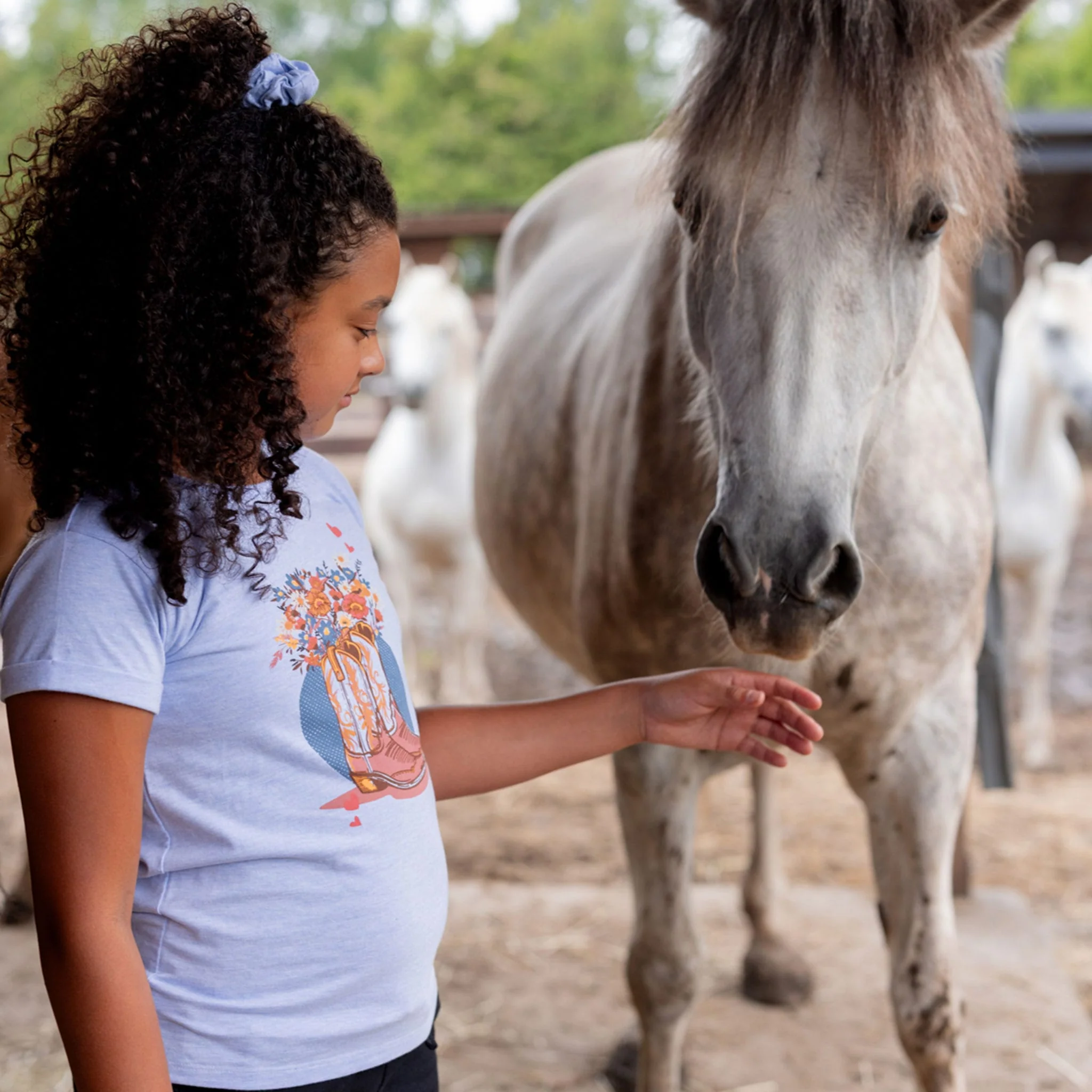 T-shirt Botte Cowgirl 2-12ans - Image 7