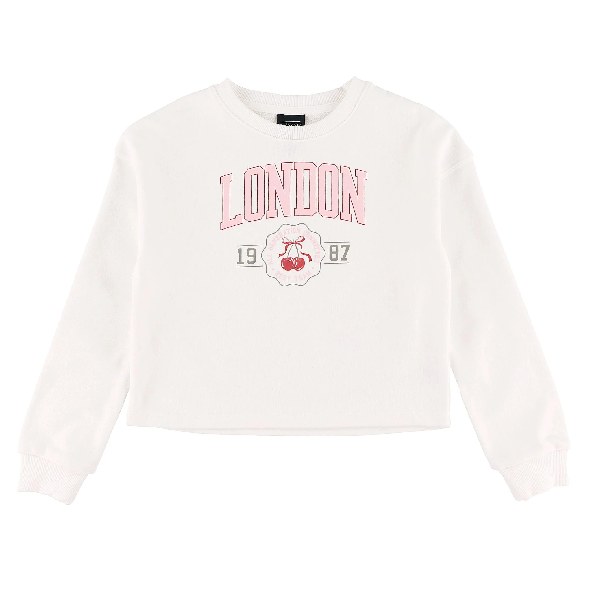 Gilet Ouaté Cerises London 7-14ans