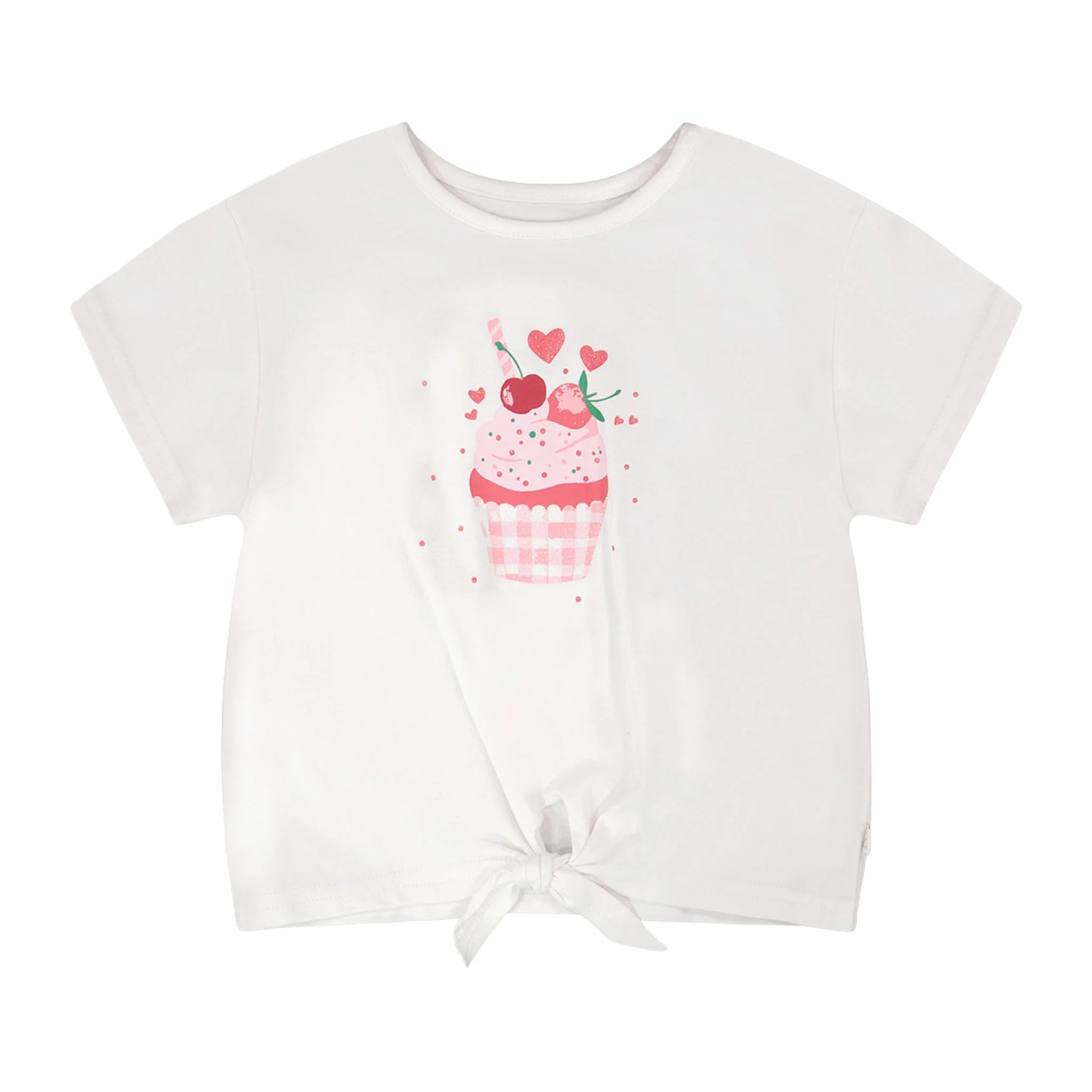 T-shirt Cupcake Cerise 3-6ans