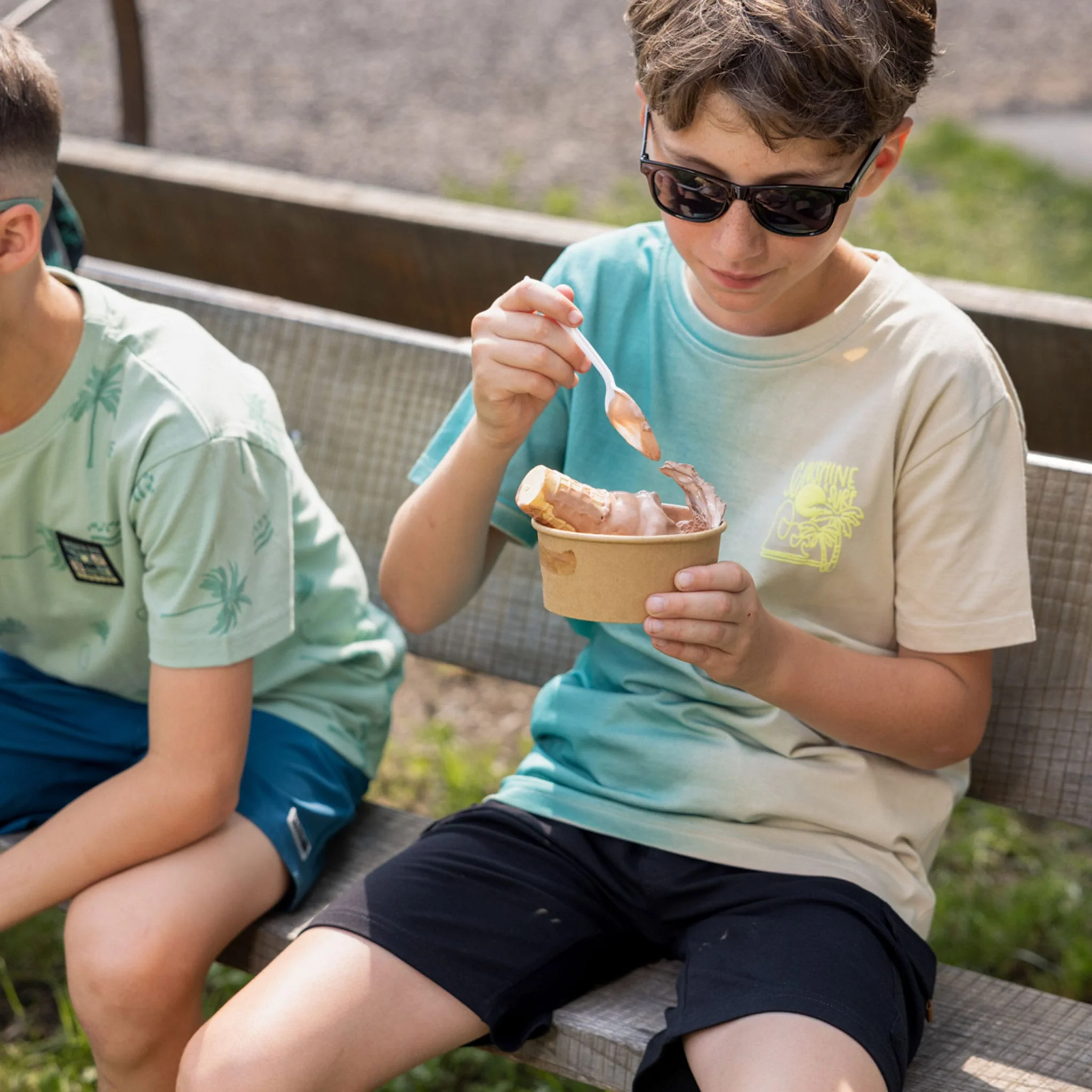 T-shirt Dip Dye Vacation 2-12ans - Image 8