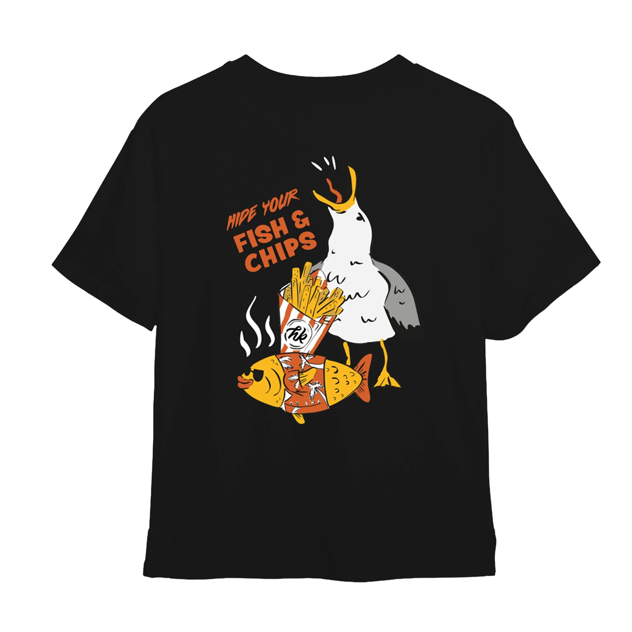 T-shirt Fish & Chips 2-12ans - Image 2