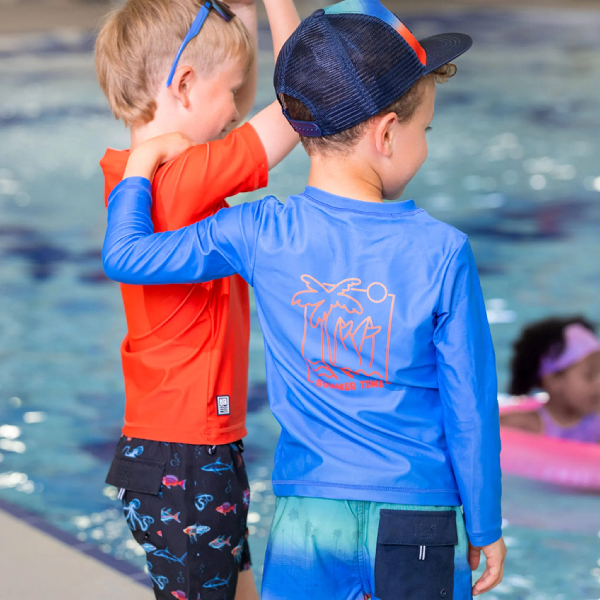 T-shirt Maillot Manches Longues Plage 2-10ans - Image 8