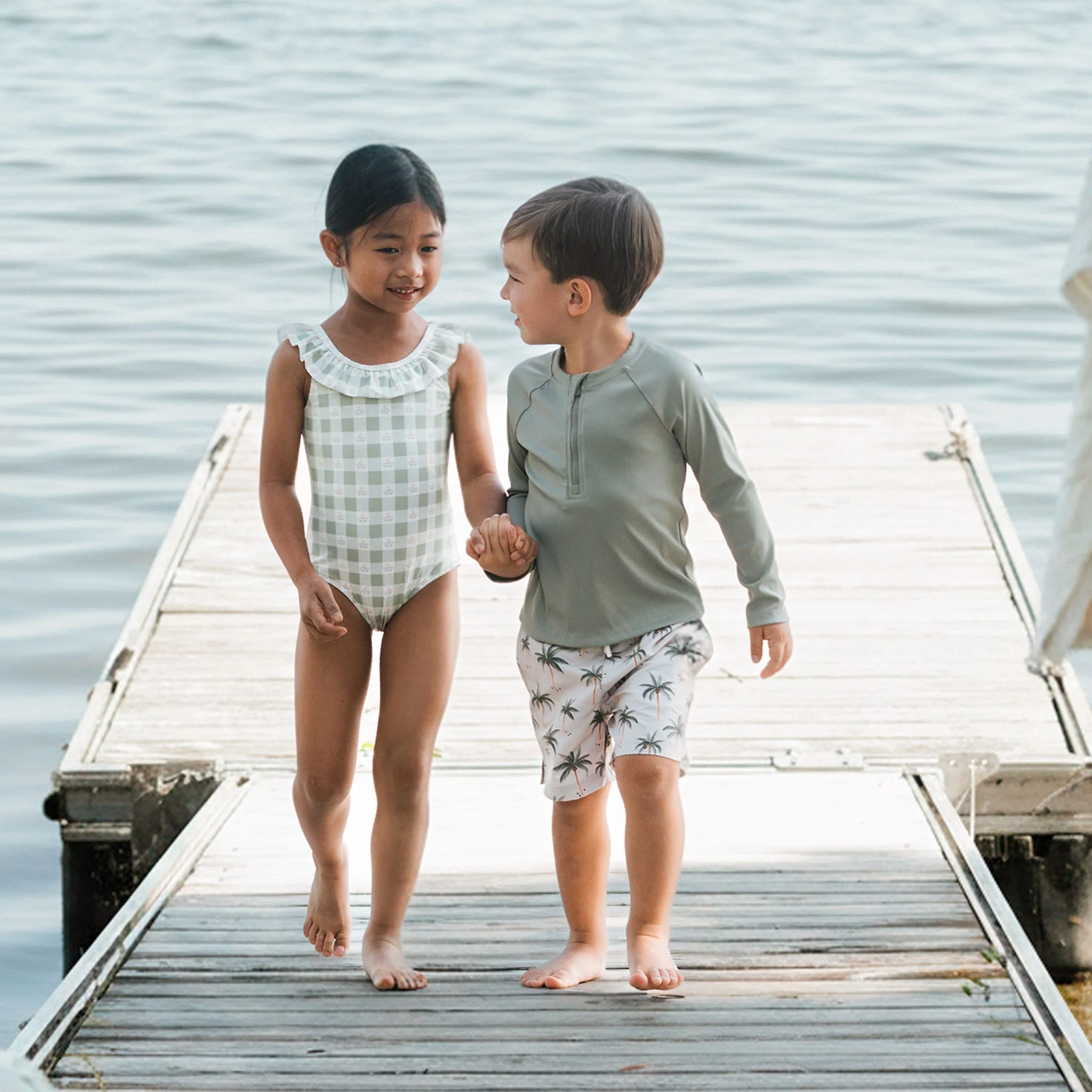 T-shirt Maillot Olive 2-7ans - Image 2