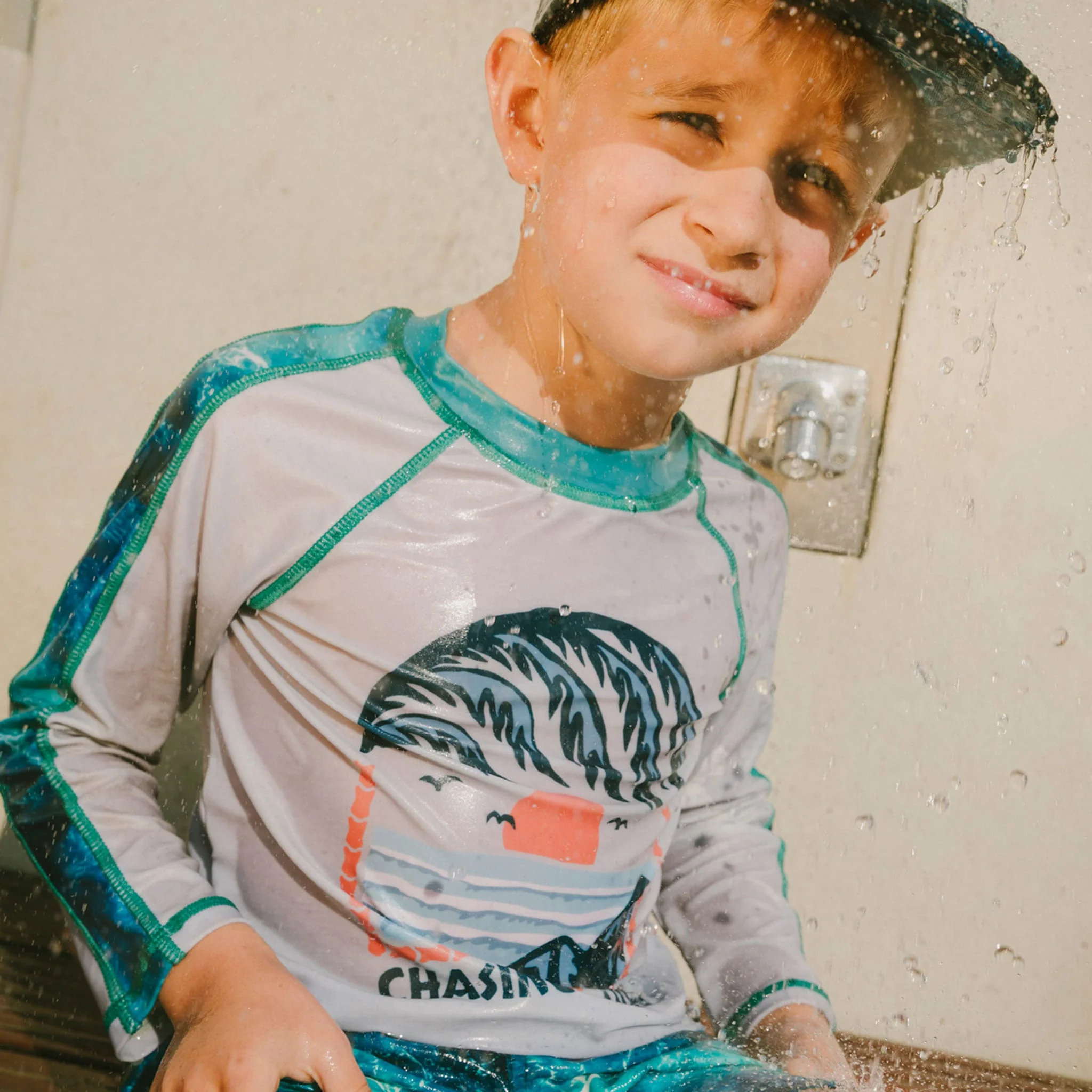 T-shirt Maillot Vagues 2-6ans - Image 4