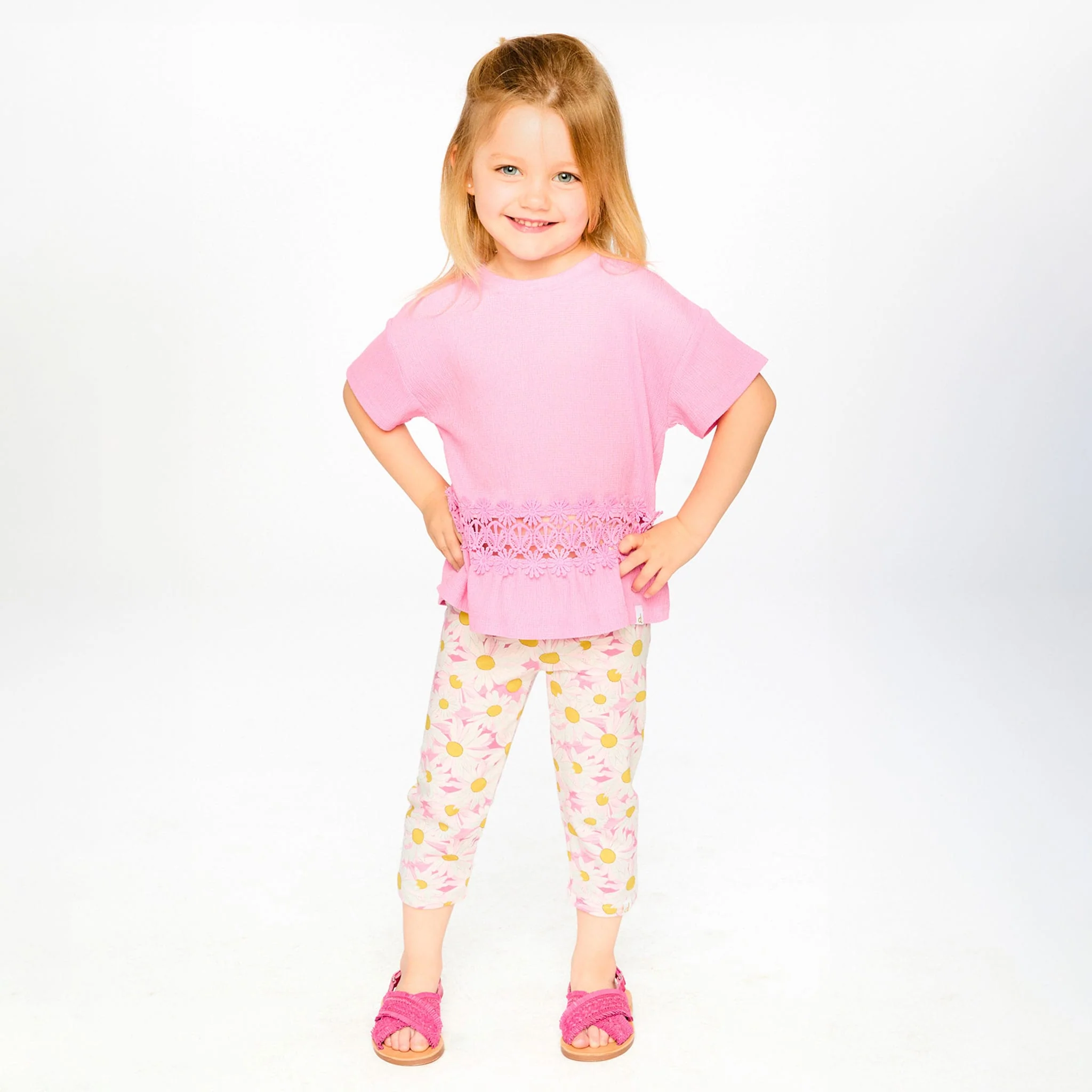 T-shirt Marguerites 3-6ans - Image 2
