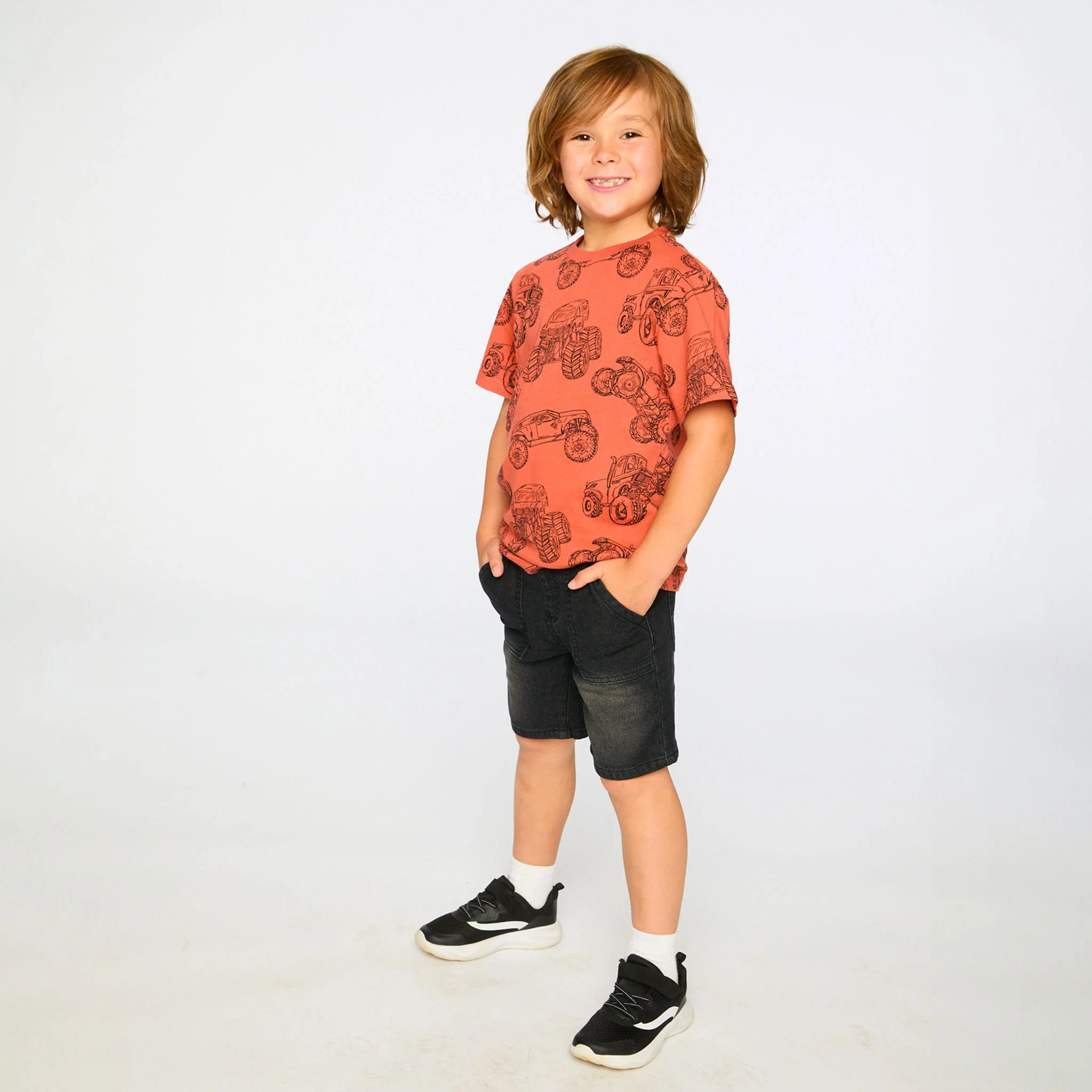 T-shirt Monster Trucks 3-6ans - Image 2