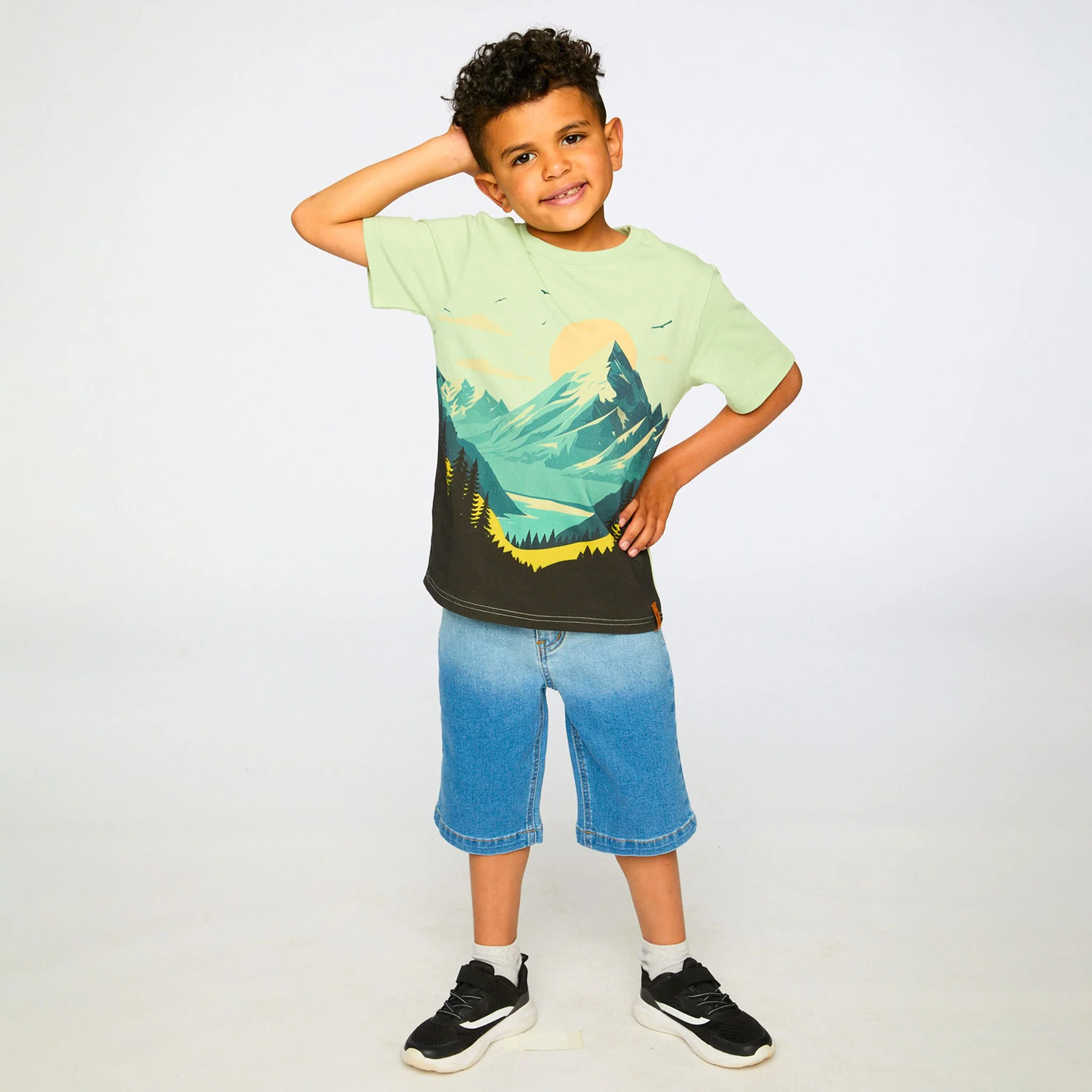 T-shirt Montagne Boys 3-6ans - Image 3