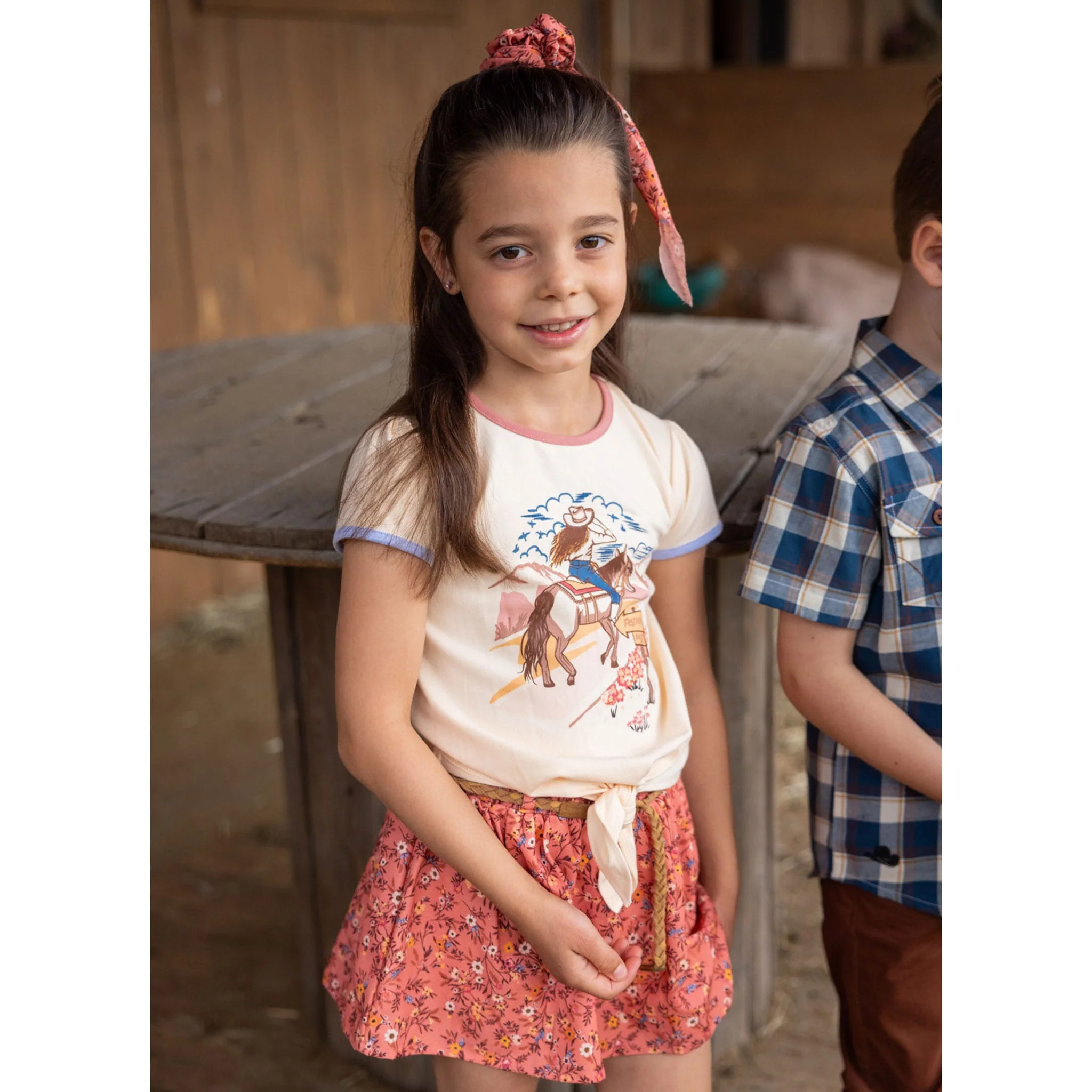 T-shirt Noeud Cowgirl 2-12ans - Image 6
