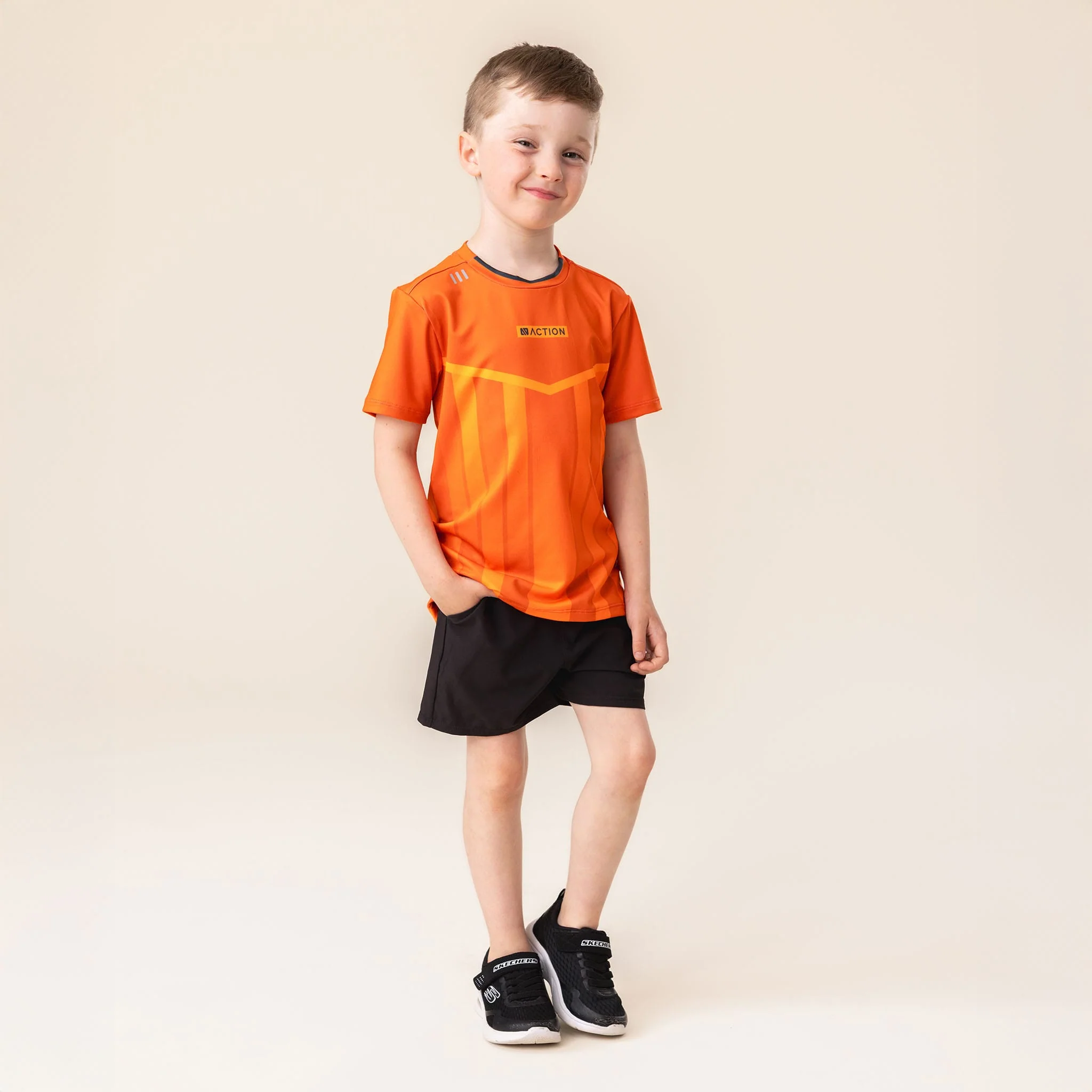 T-shirt Orange Jeu 4-12ans - Image 2