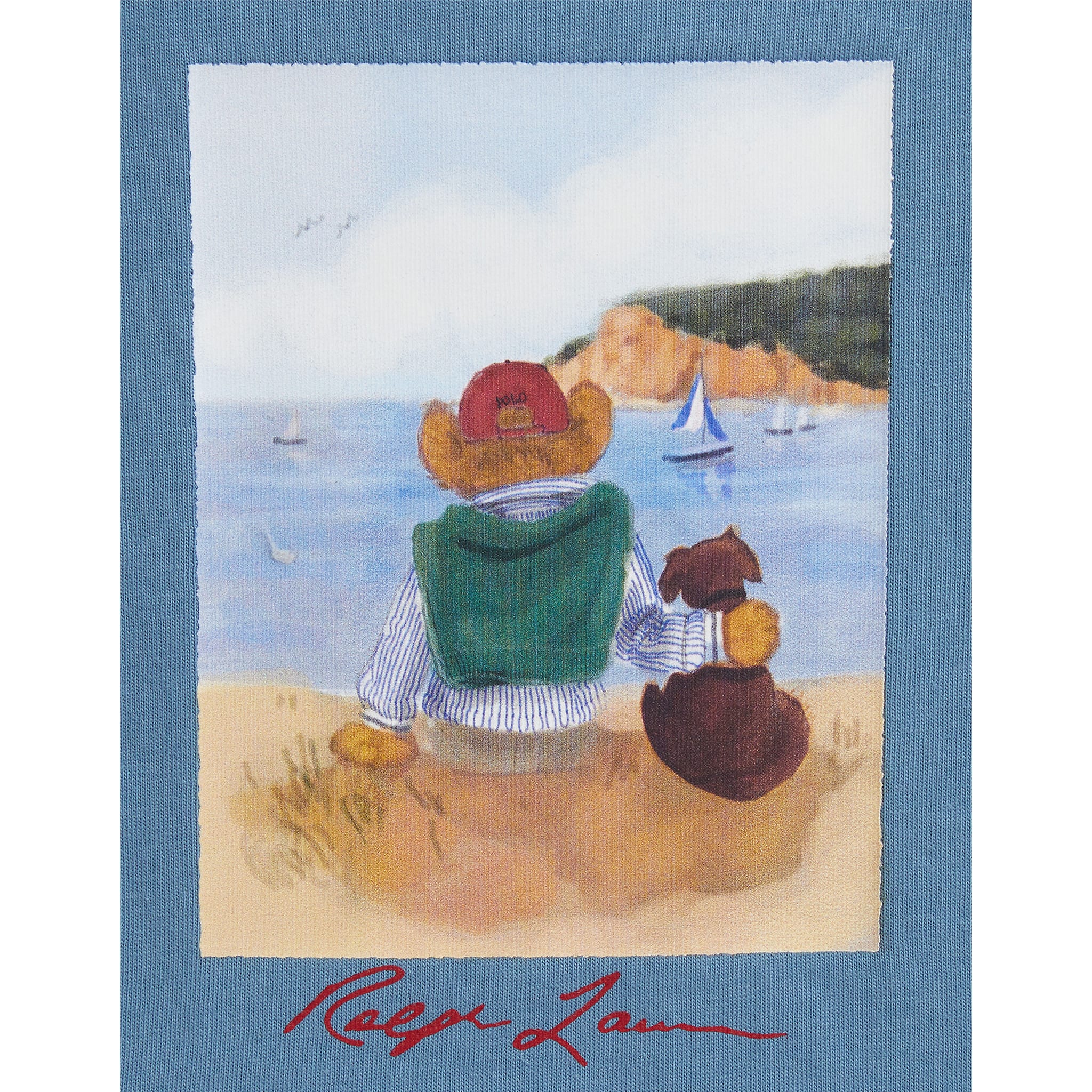 T-shirt Ours Bord De Mer 6-24mois - Image 3