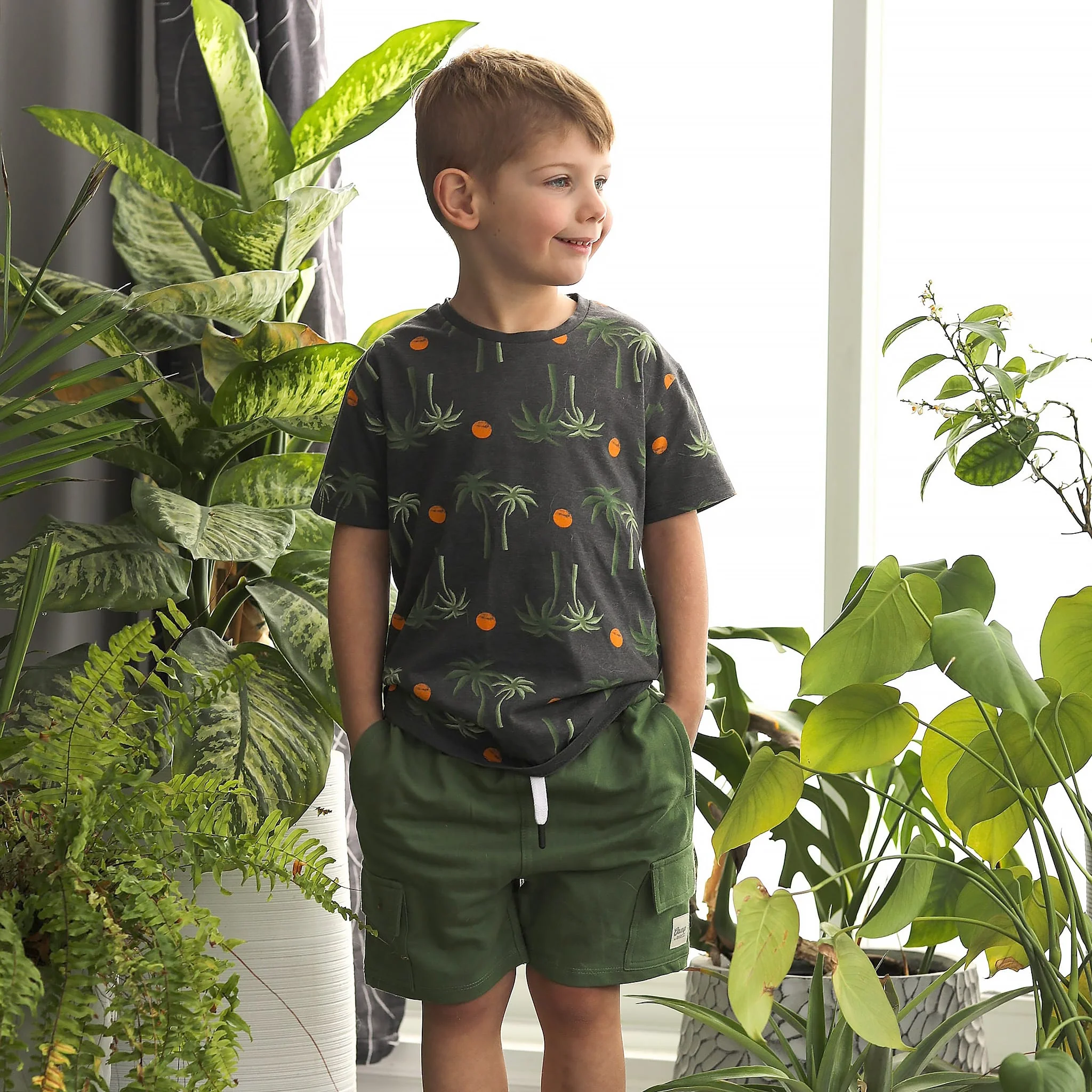 T-shirt Palmier 2-8ans - Image 2