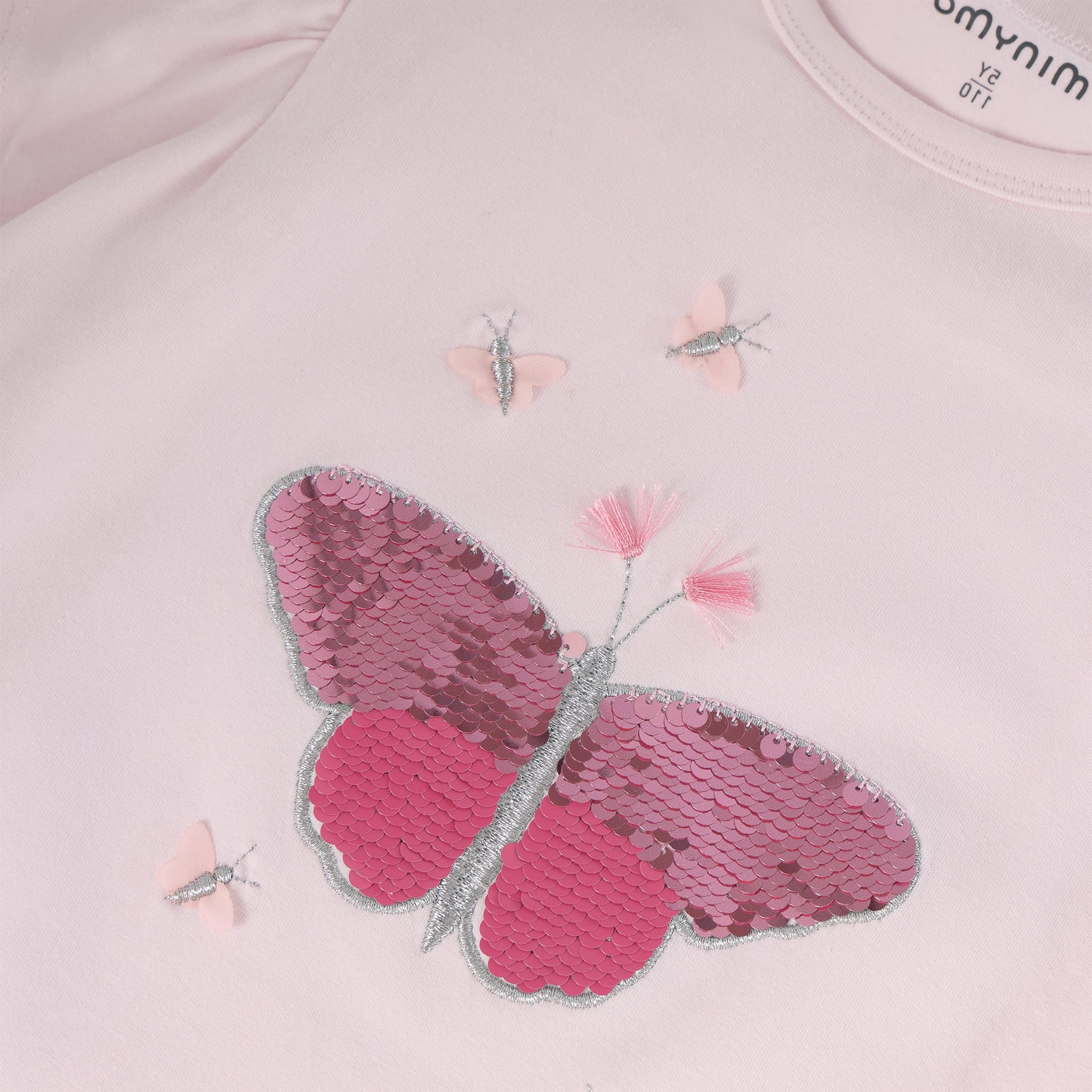 T-shirt Papillon Brillant 3-8ans - Image 2