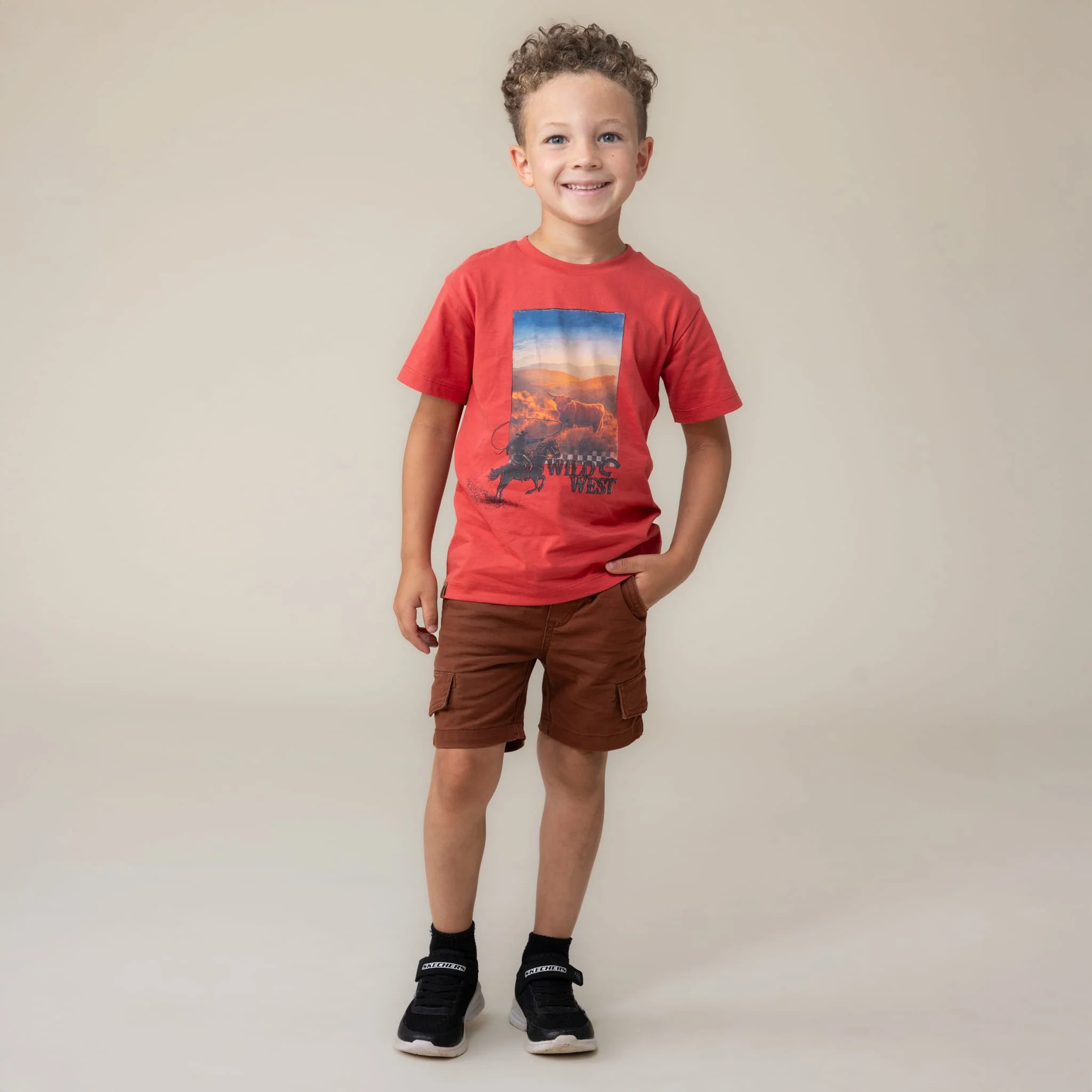 T-shirt Paysage Ouest 2-12ans - Image 2