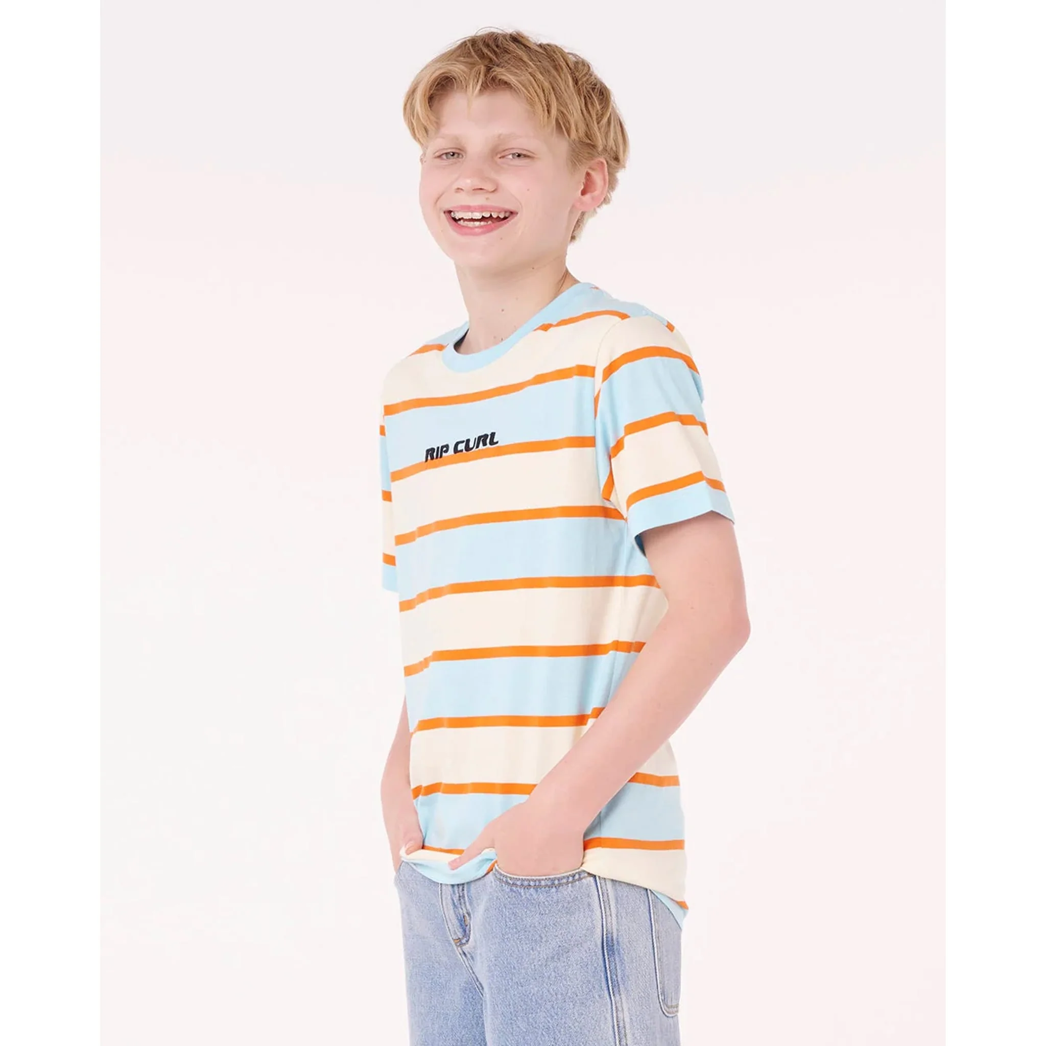 T-shirt Rayé Island 8-14ans - Image 4