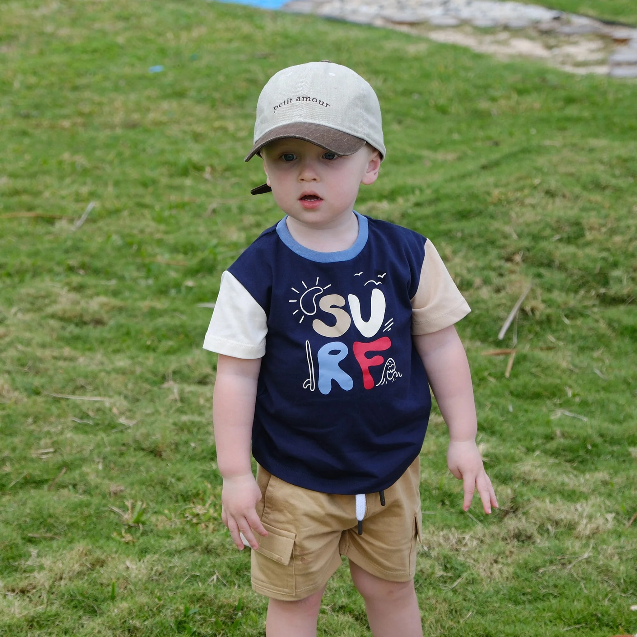 T-shirt Surf Colorblock 2-10ans - Image 7