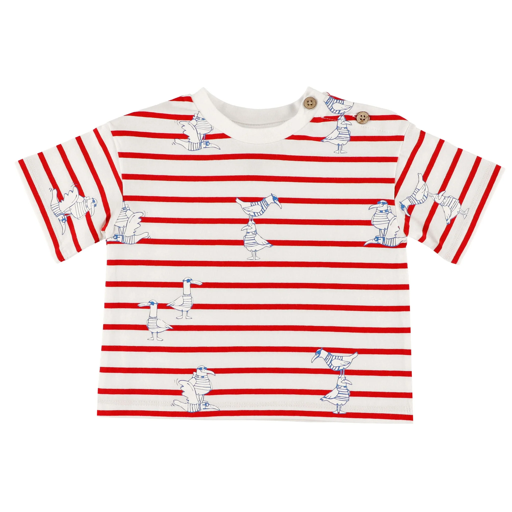 T-shirt Surf Mouettes 3-24mois