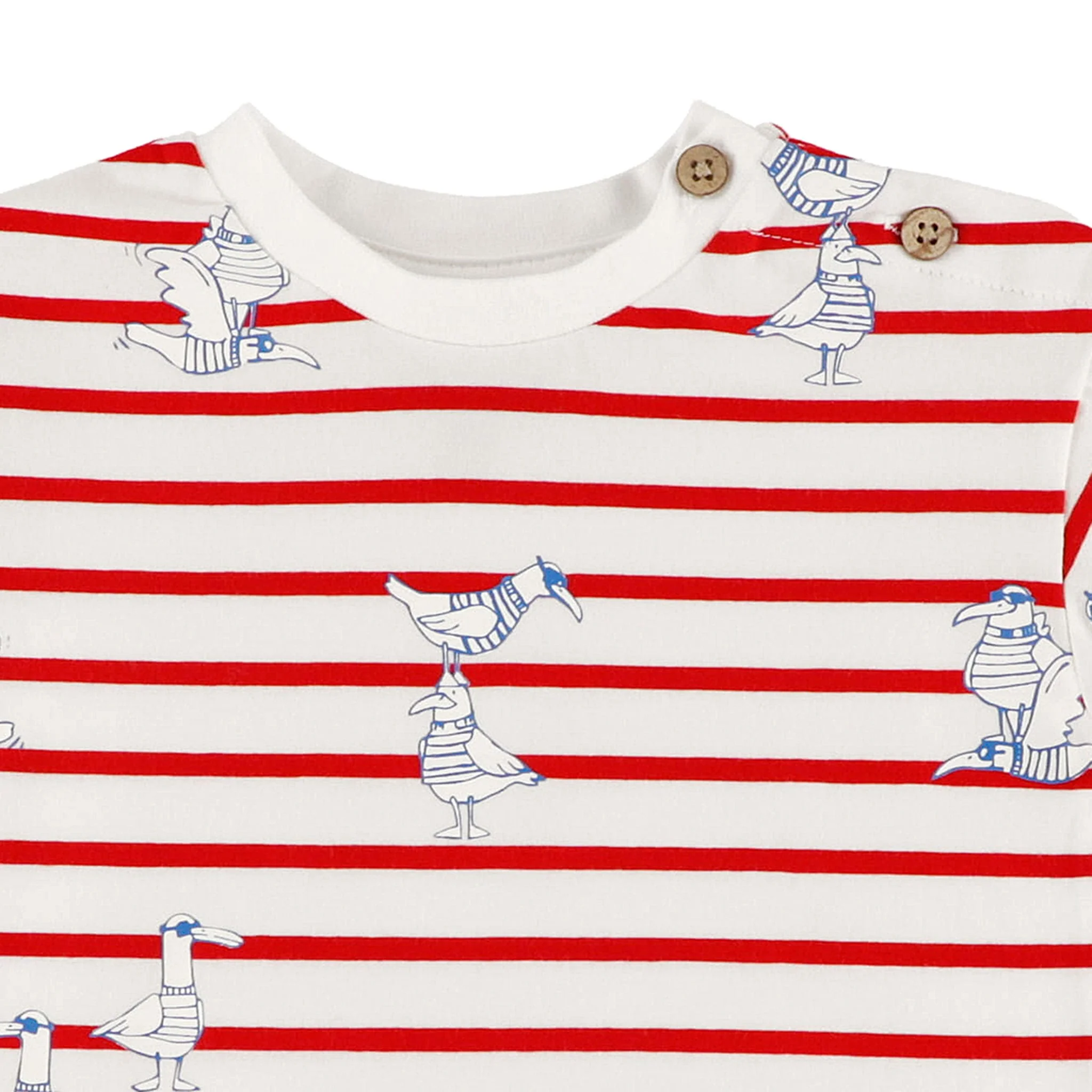 T-shirt Surf Mouettes 3-24mois - Image 3