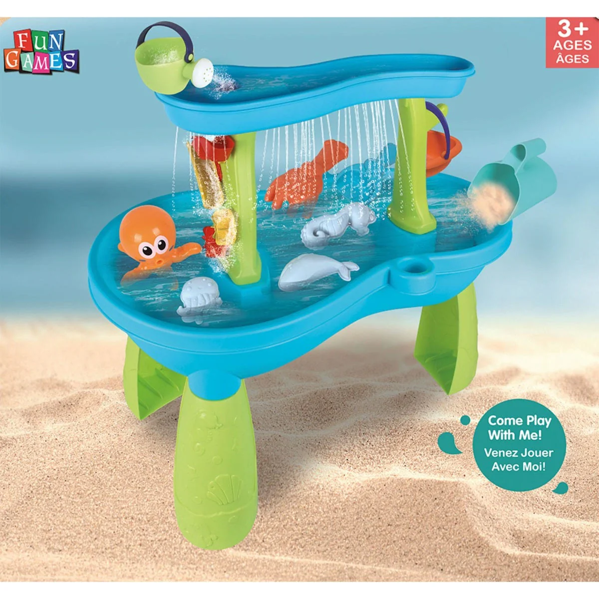 Table de Jeux d'Eau et de Sable - Image 7