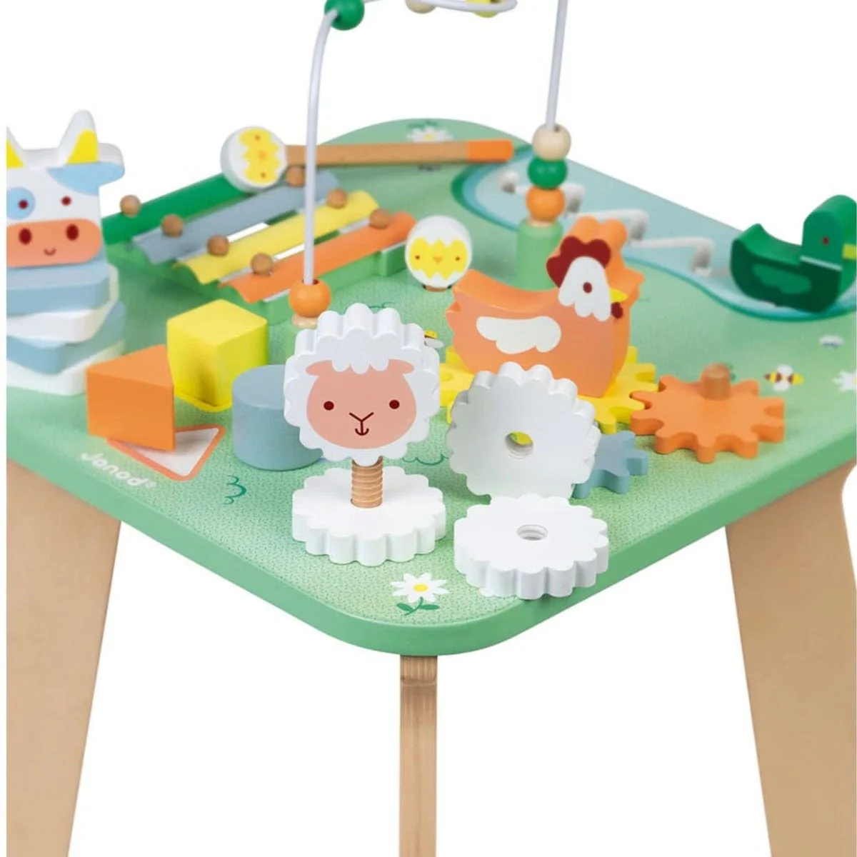 Table d'Activités en Bois -  Jolie Prairie - Image 4