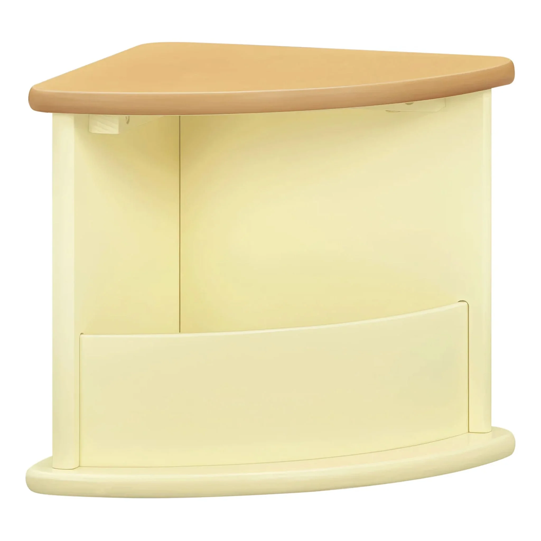 Table de jeu emboĂźtable Nessa - Miel et Jaune - Image 5