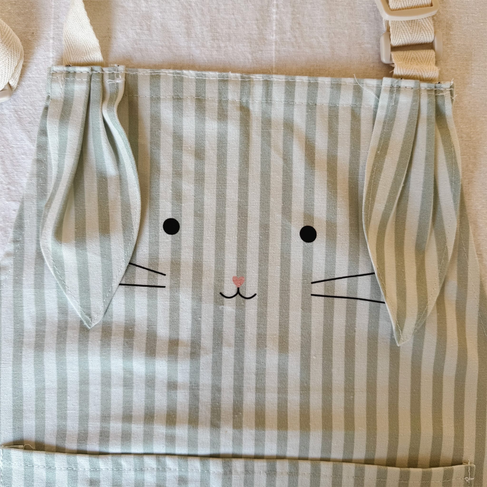 Tablier Mini Chef Lapin - Sauge